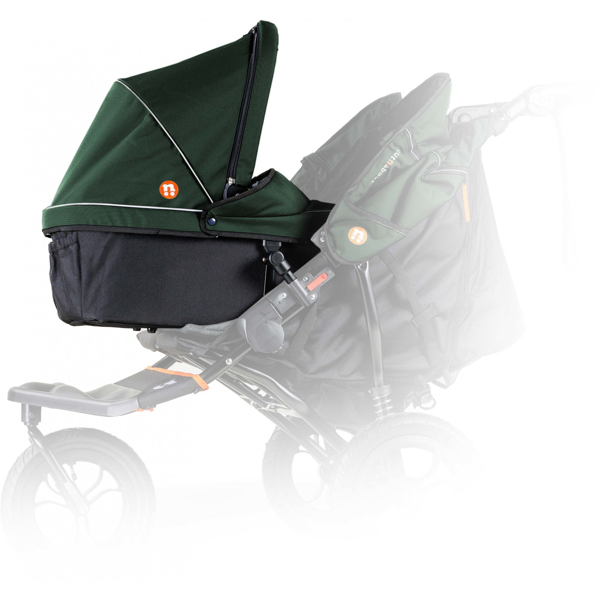 Out 'n' About Nipper V5 Double Carrycot Sycamore Green