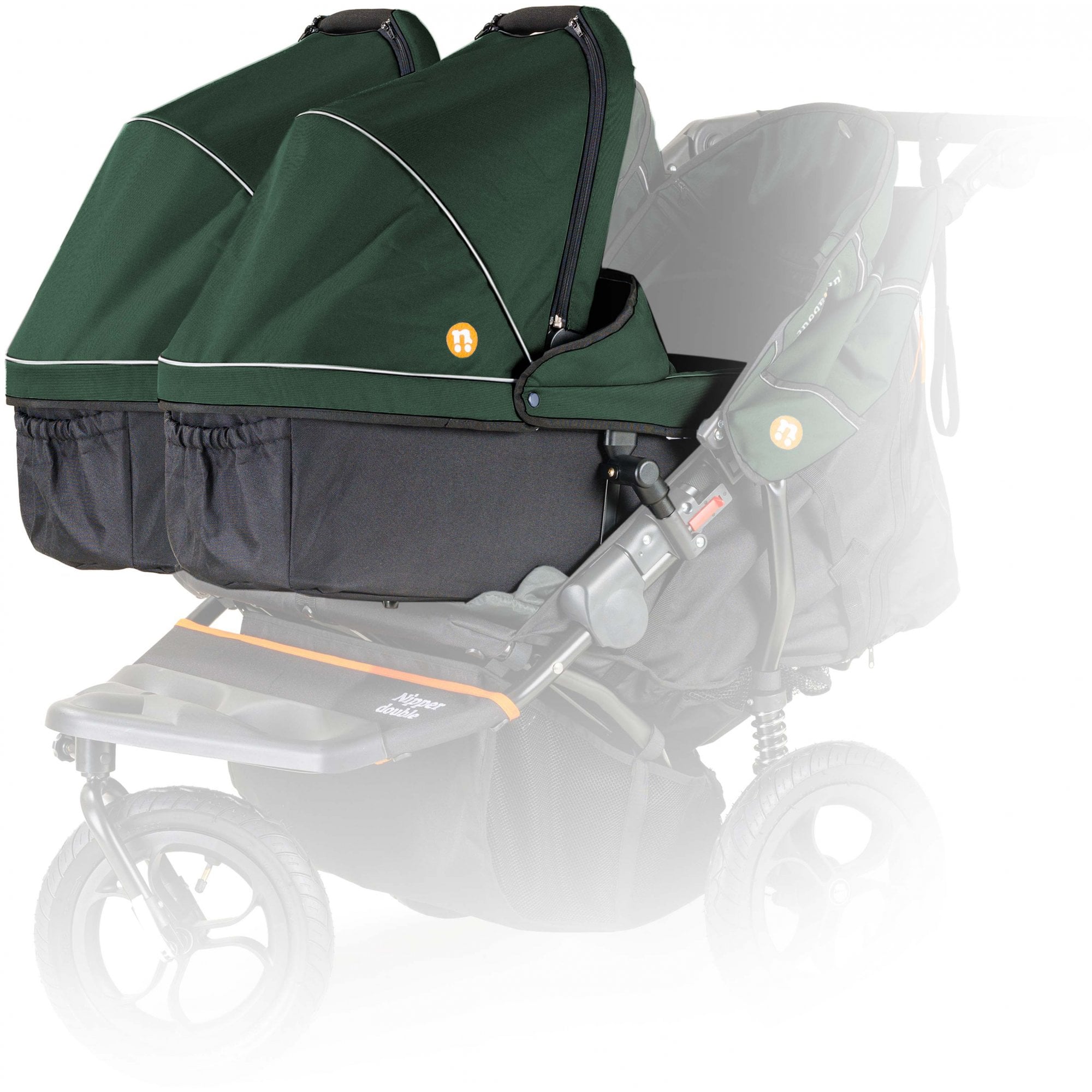 Out 'n' About Nipper V5 Double Carrycot Sycamore Green