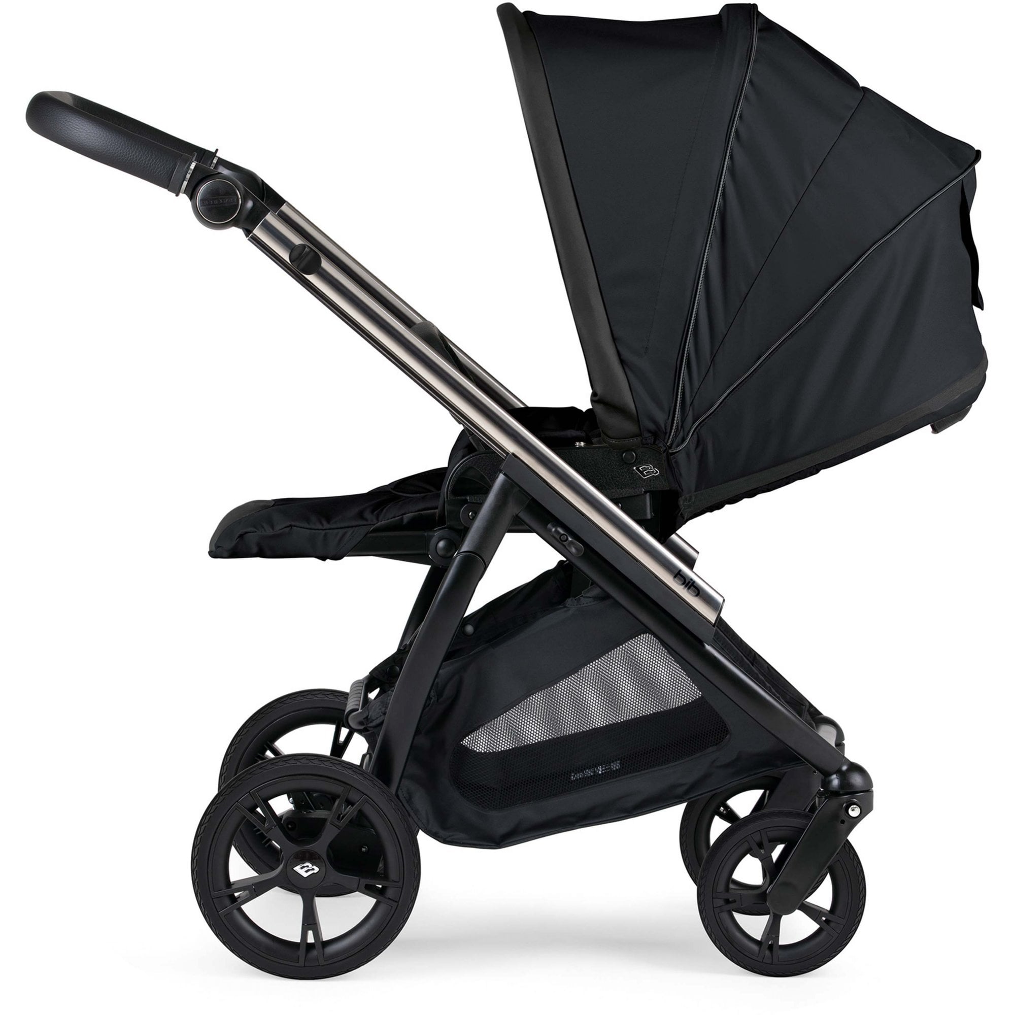 Bebecar Duo BIB Pram Black