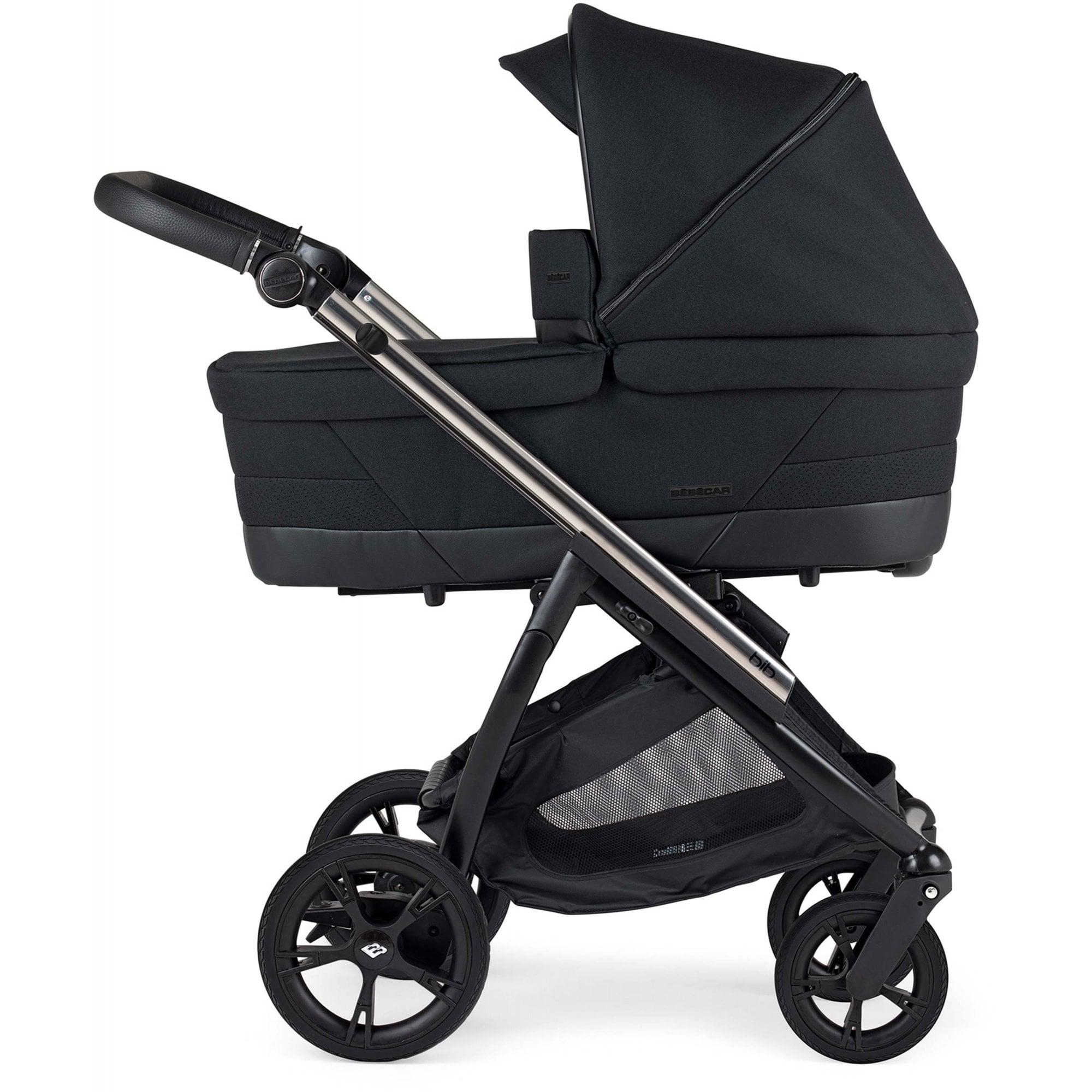 Bebecar Trio BIB Pram Black