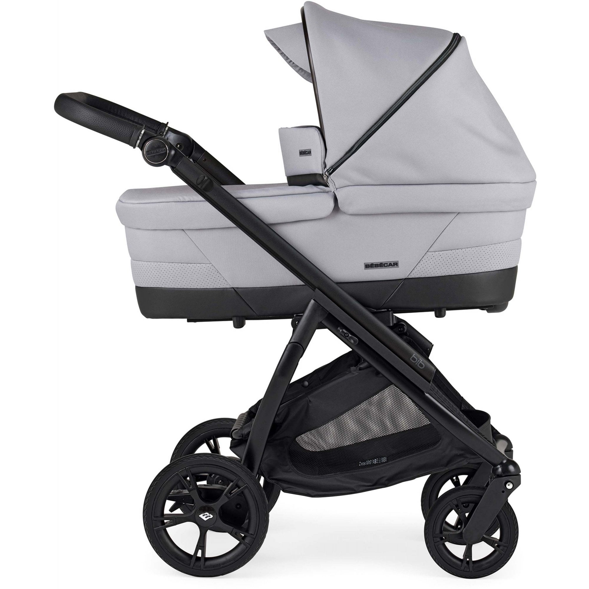 Bebecar Duo BIB Pram Light Grey