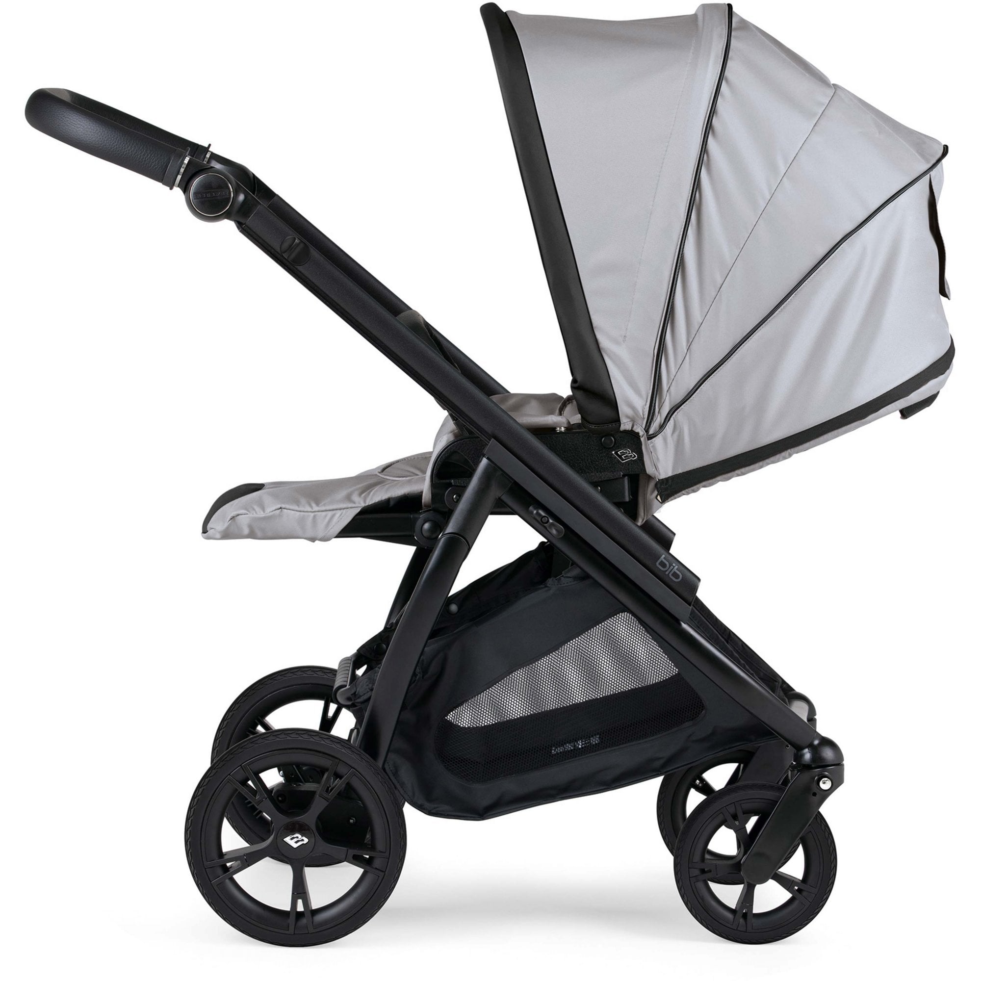 Bebecar Duo BIB Pram Light Grey