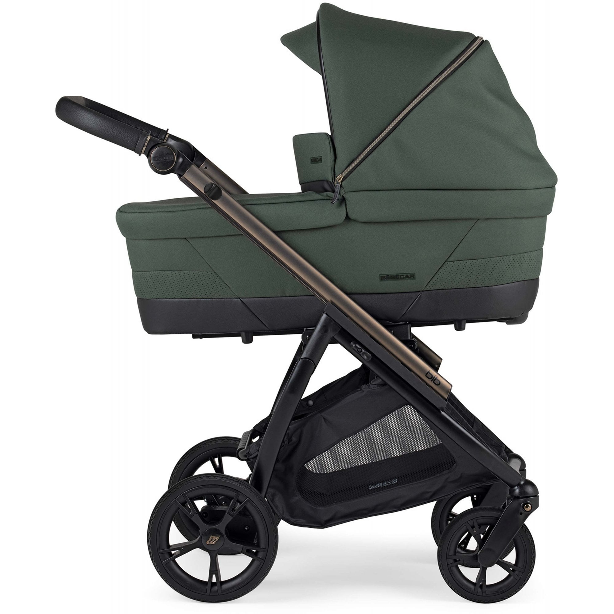 Bebecar Duo BIB Pram Dark Green