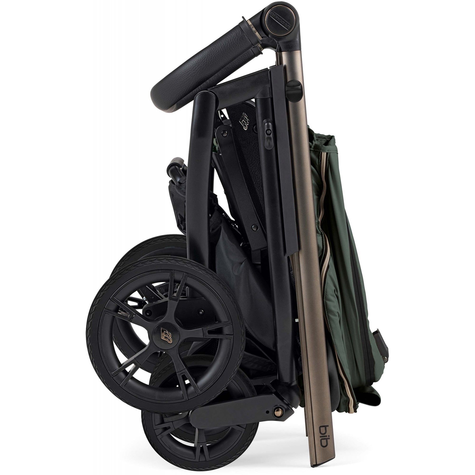 Bebecar Duo BIB Pram Dark Green