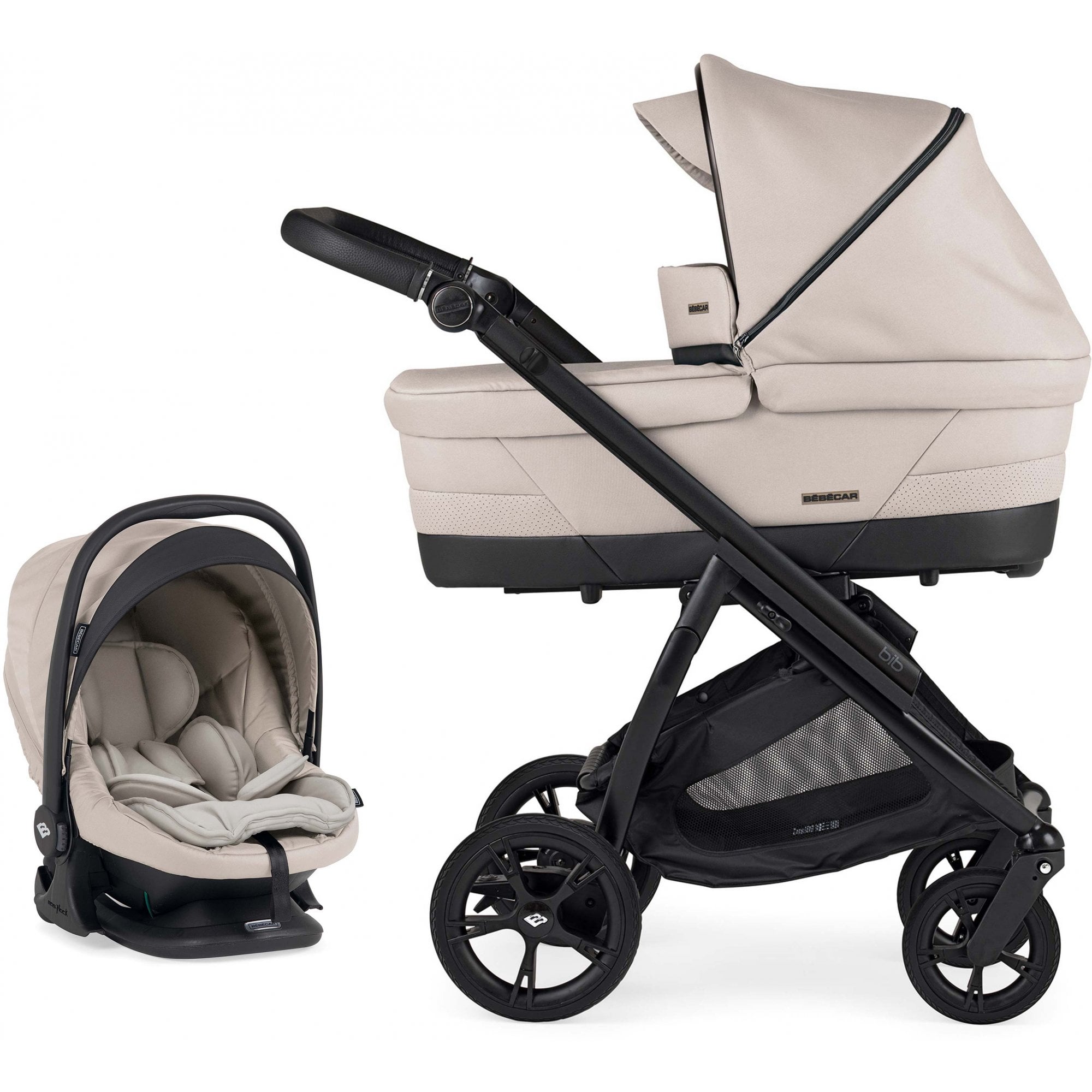Bebecar Trio BIB Pram Caramel