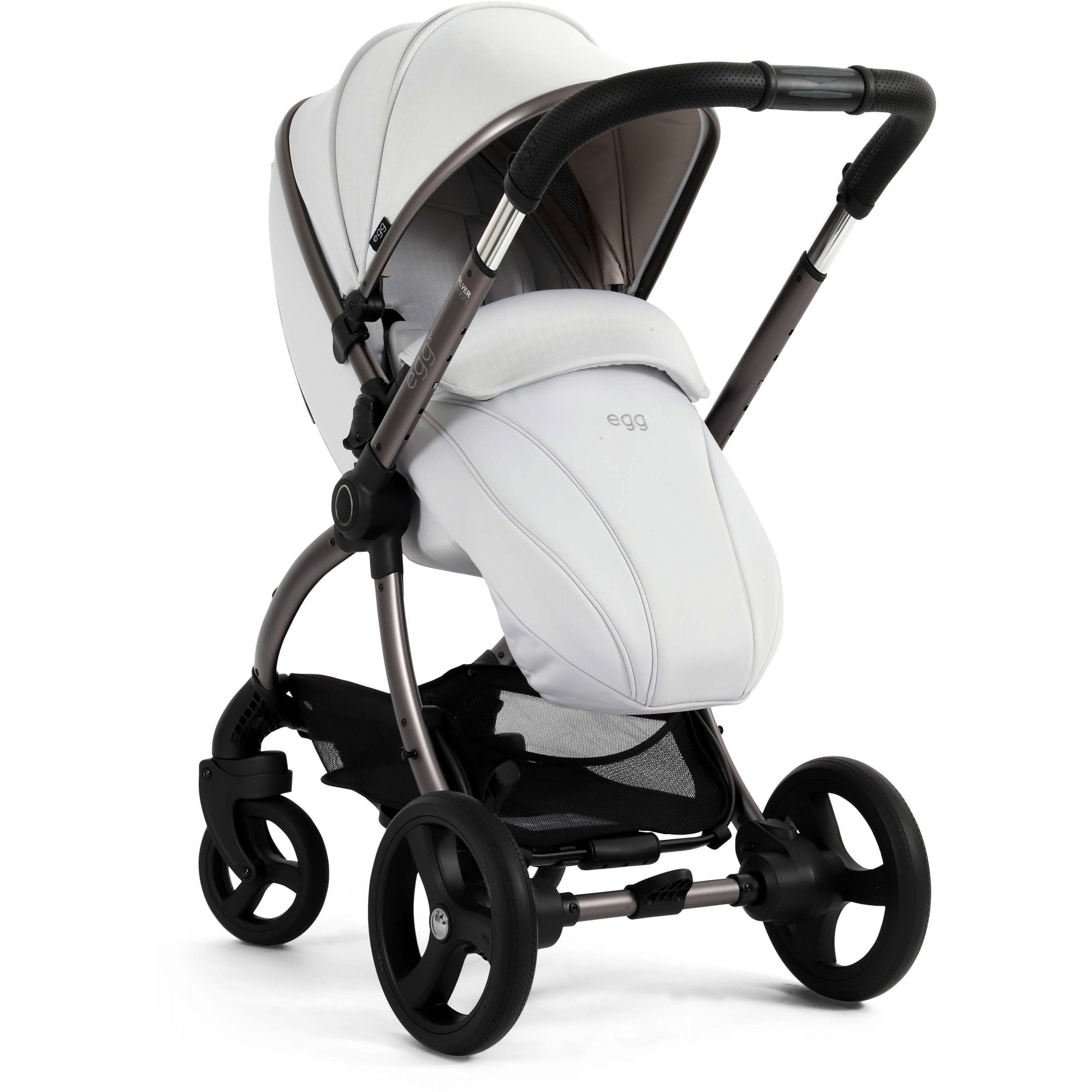 egg3® Stroller Houndstooth Silver