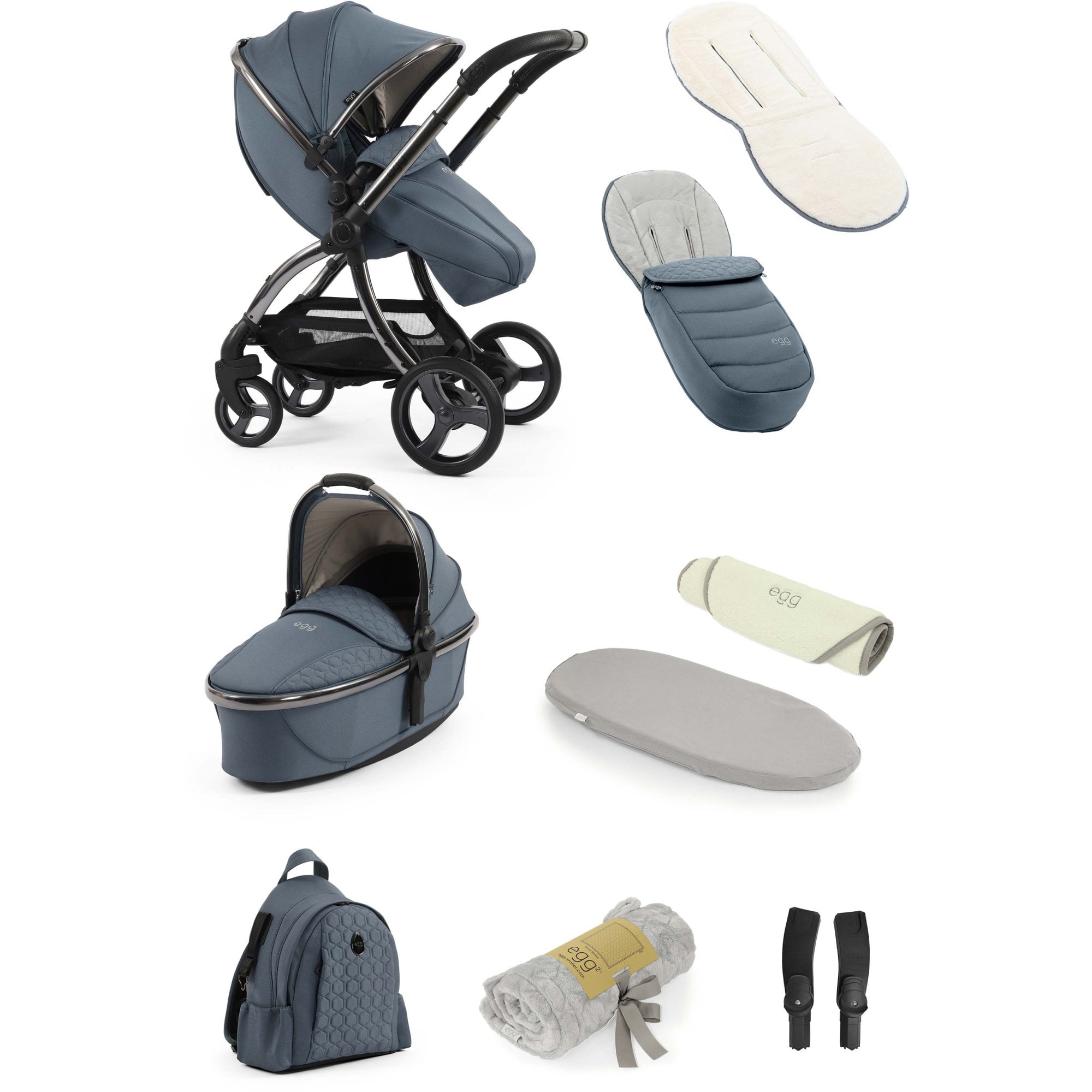 egg3® Snuggle Bundle 9 Piece Topaz