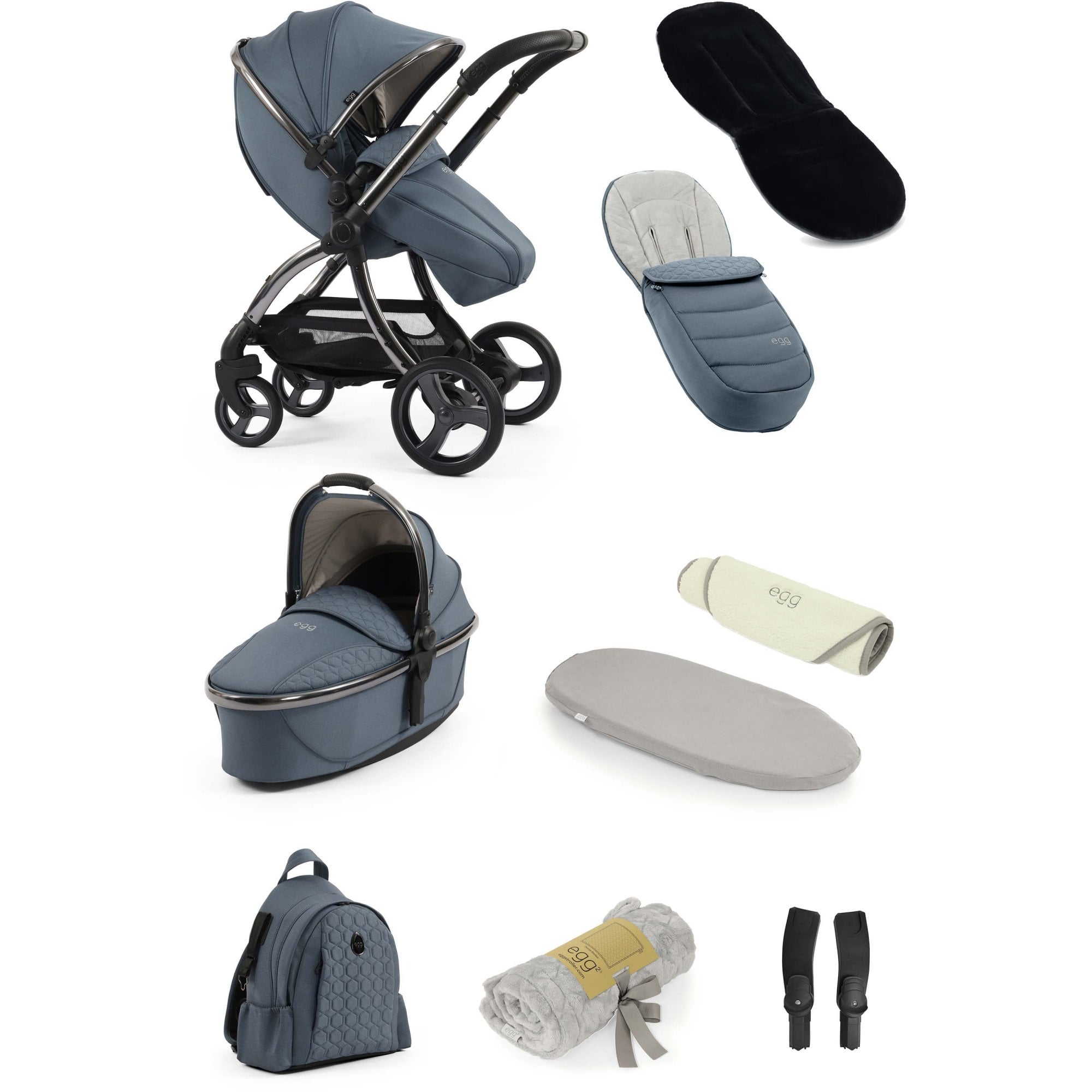 egg3® Snuggle Bundle 9 Piece Topaz