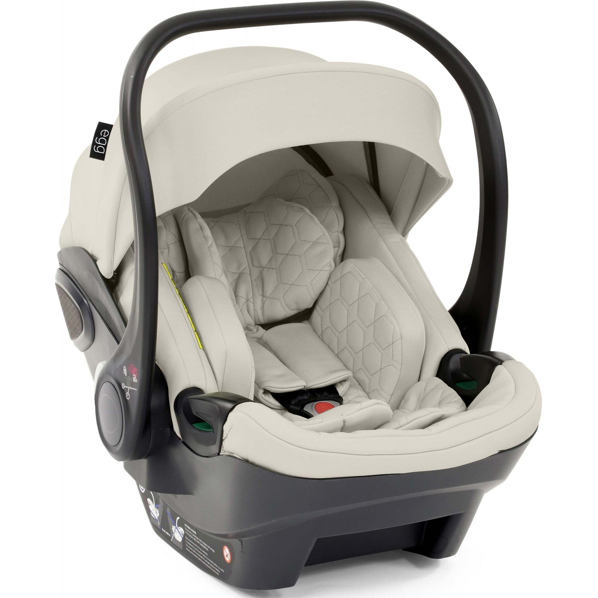 egg3® Shell i-Size Infant Car Seat Cashmere