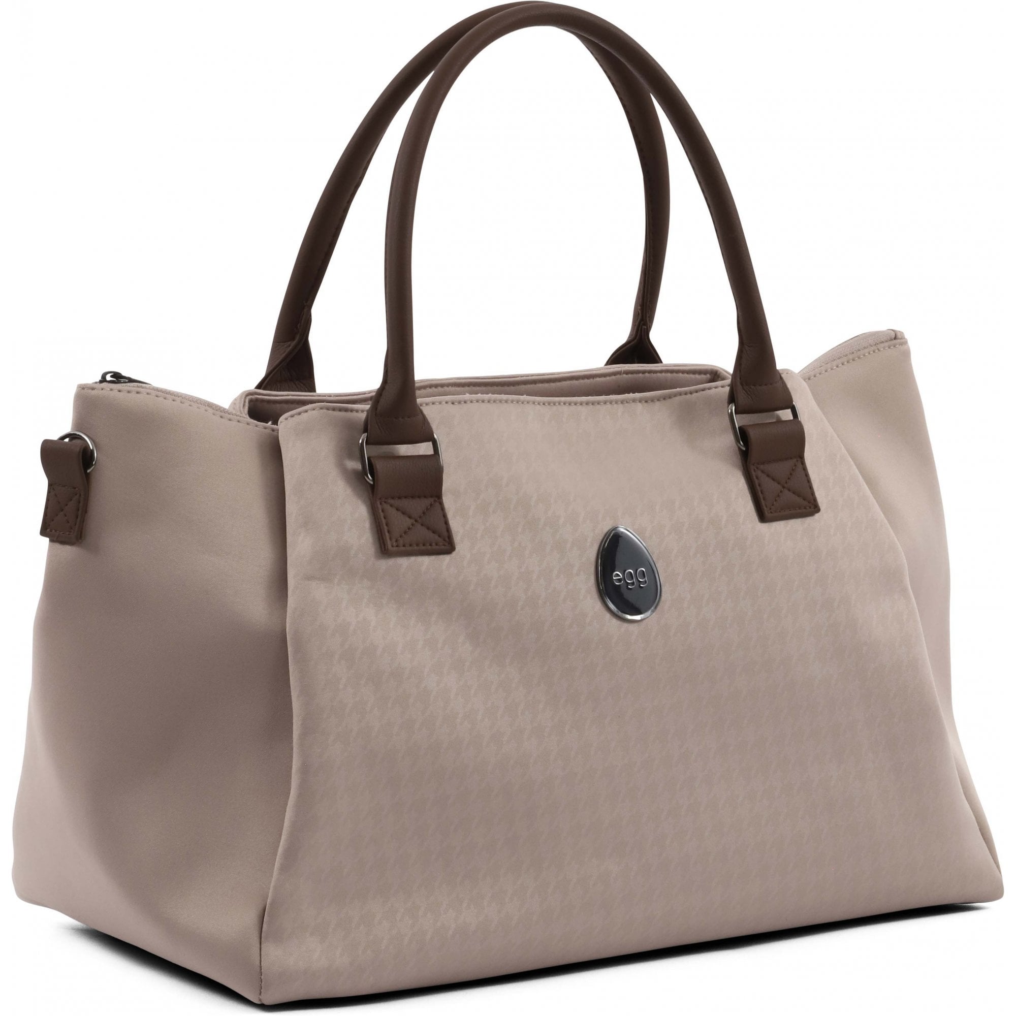 egg3® Overnight Bag Houndstooth Almond