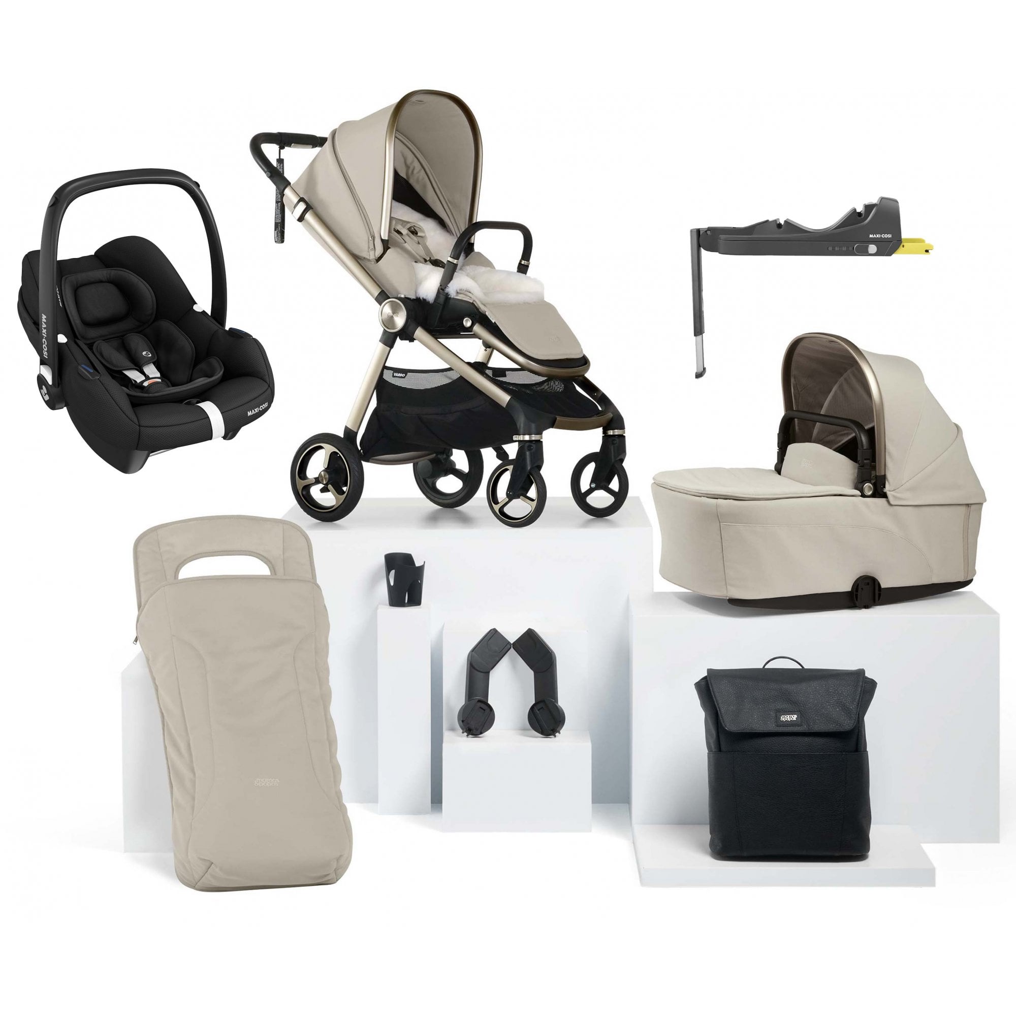 Mamas & Papas Vardo Essential Kit Shell + Cabriofix & Base