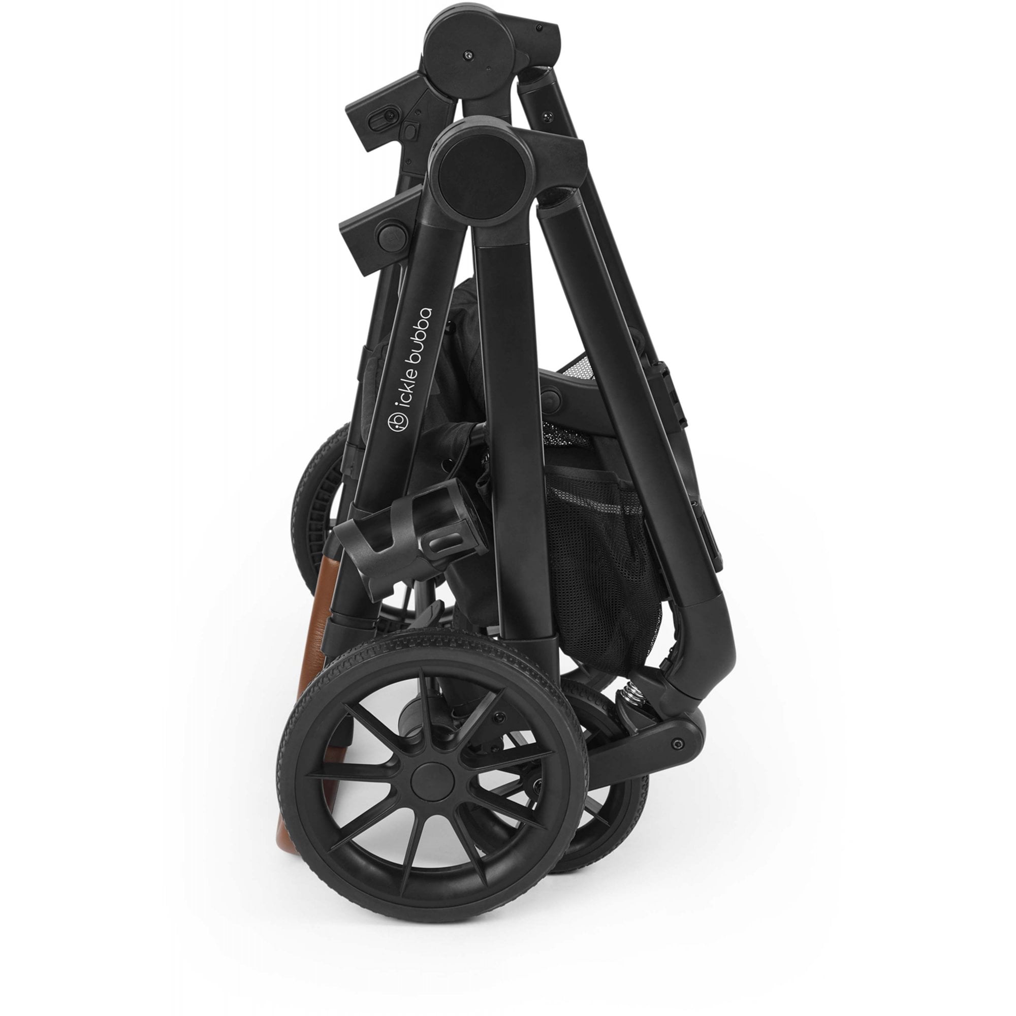 Ickle Bubba Virgo Twin 12 Piece Pram Bundle Black