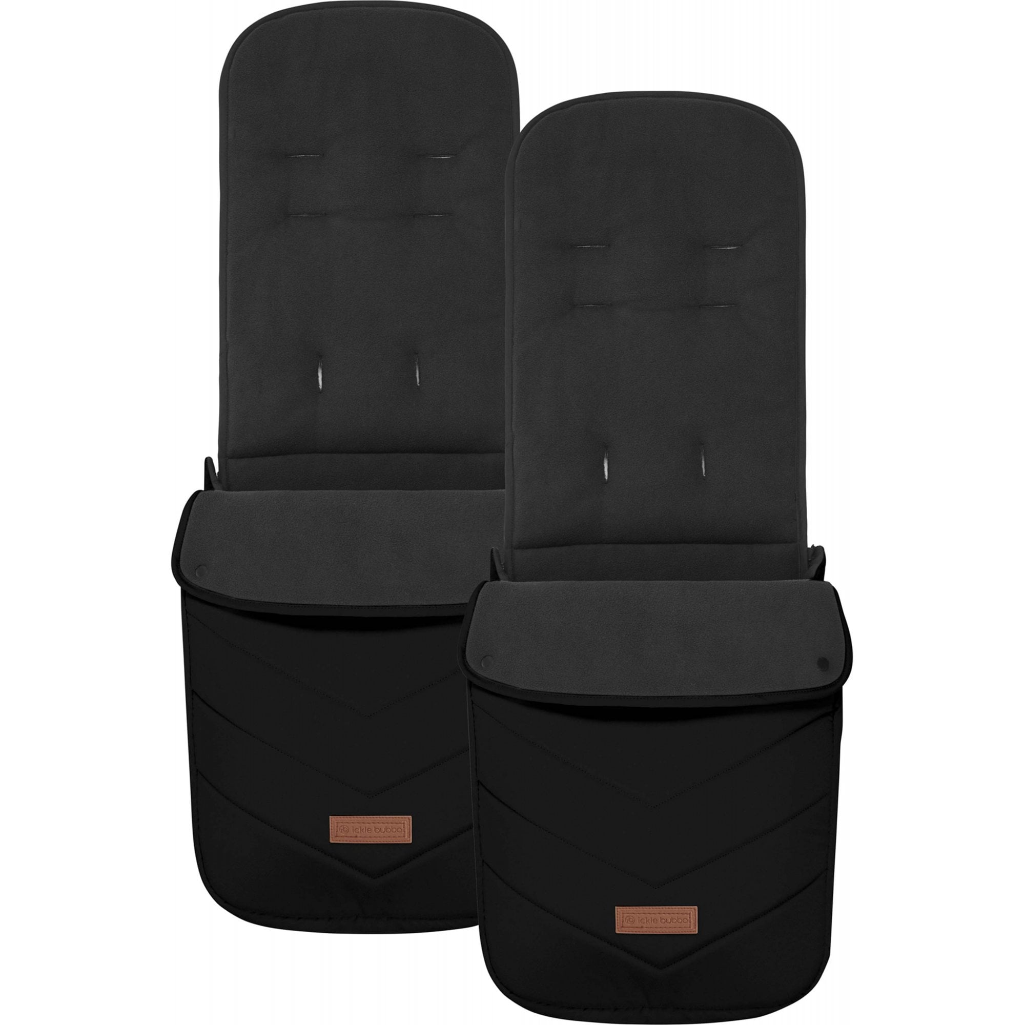 Ickle Bubba Virgo Growing Family 11 Piece Pram Bundle Black