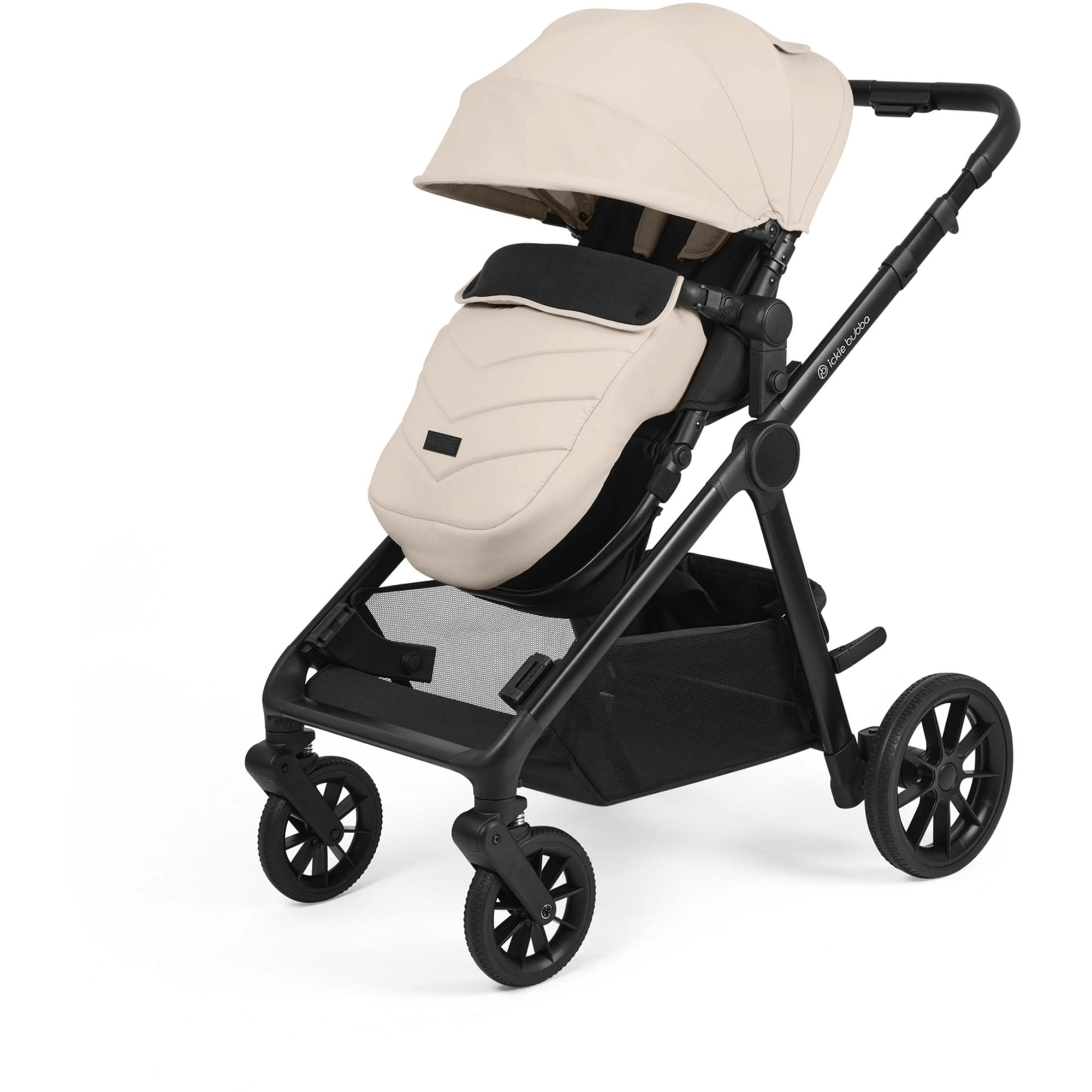 Ickle Bubba Virgo Twin 12 Piece Pram Bundle Stone