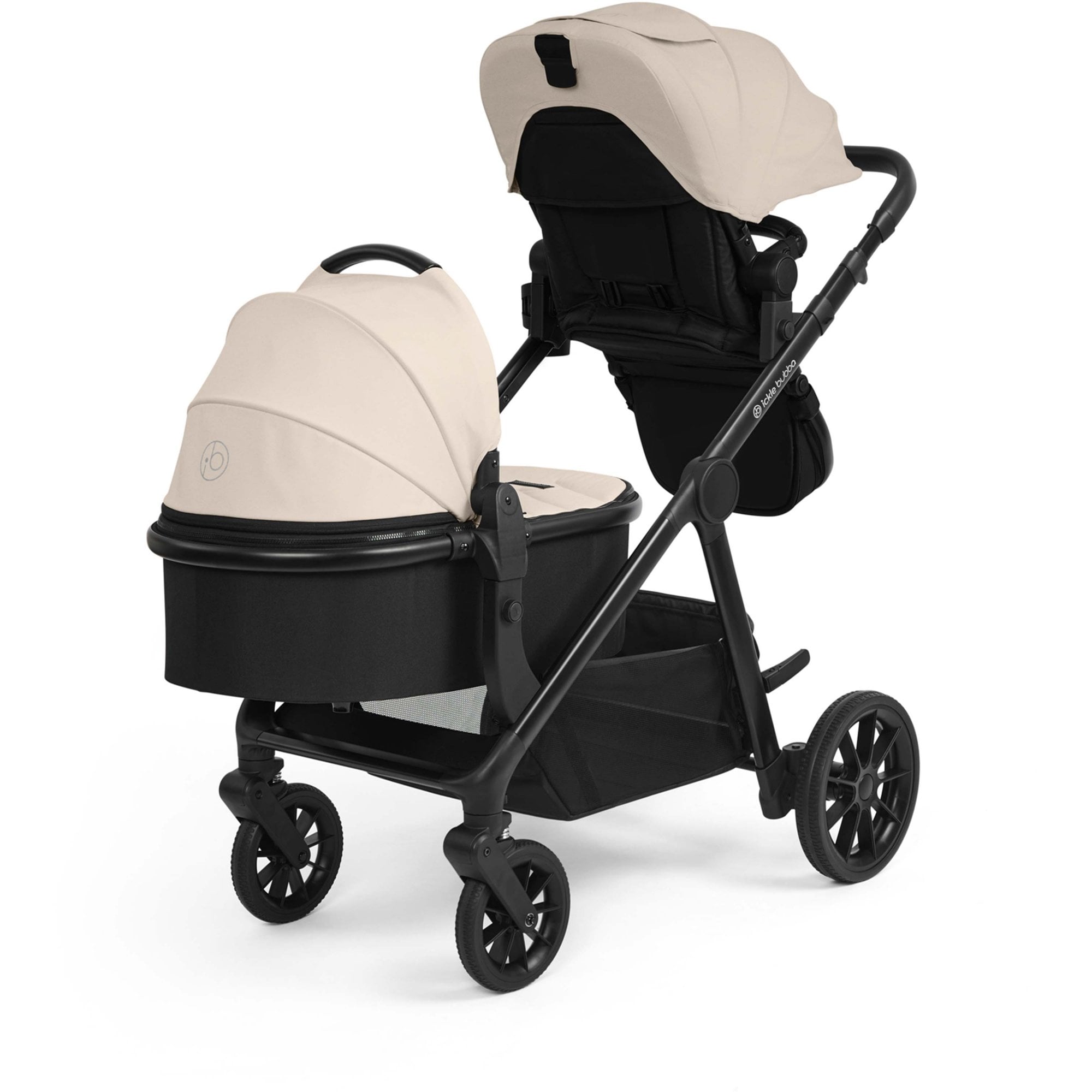 Ickle Bubba Virgo Growing Family 11 Piece Pram Bundle Stone