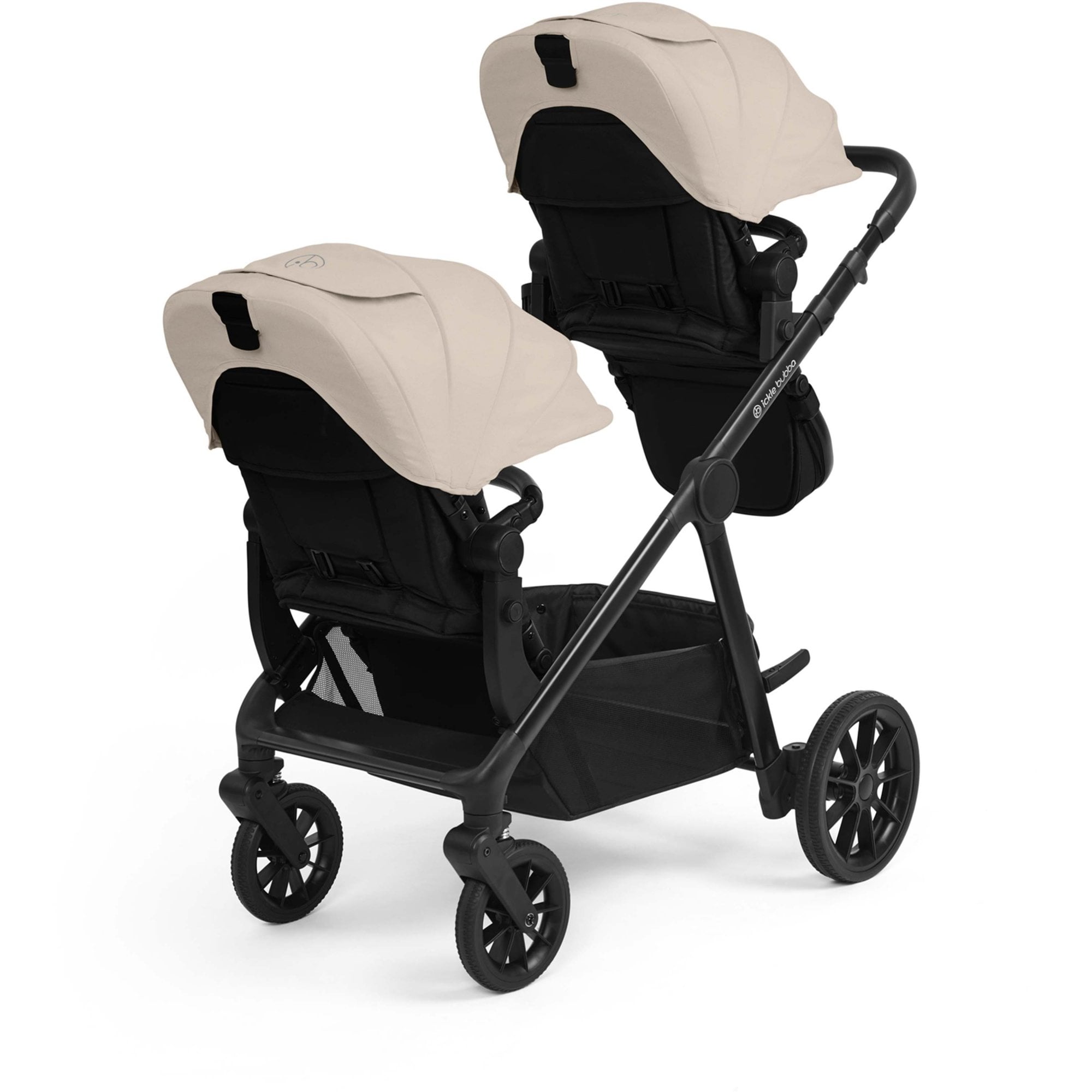 Ickle Bubba Virgo Twin 12 Piece Pram Bundle Stone