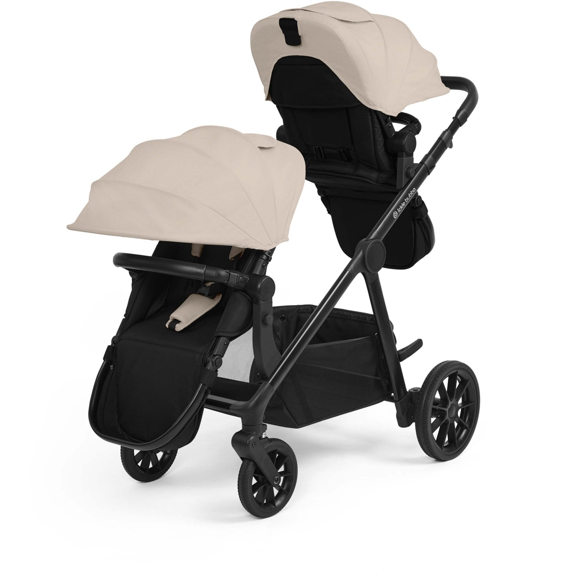 Ickle Bubba Virgo Twin 12 Piece Pram Bundle Stone
