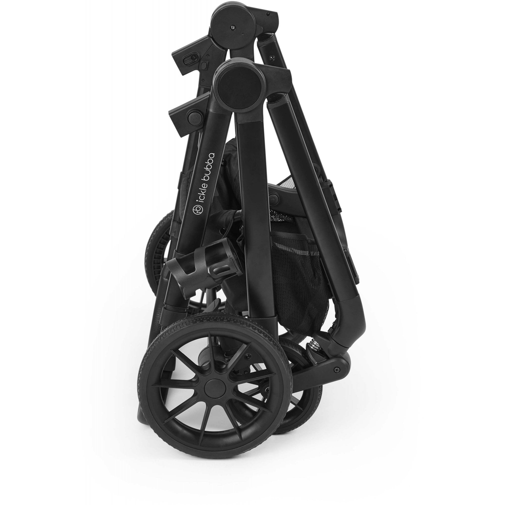 Ickle Bubba Virgo Twin 18 Piece Travel System with i-Size & ISOFIX Bases Stone