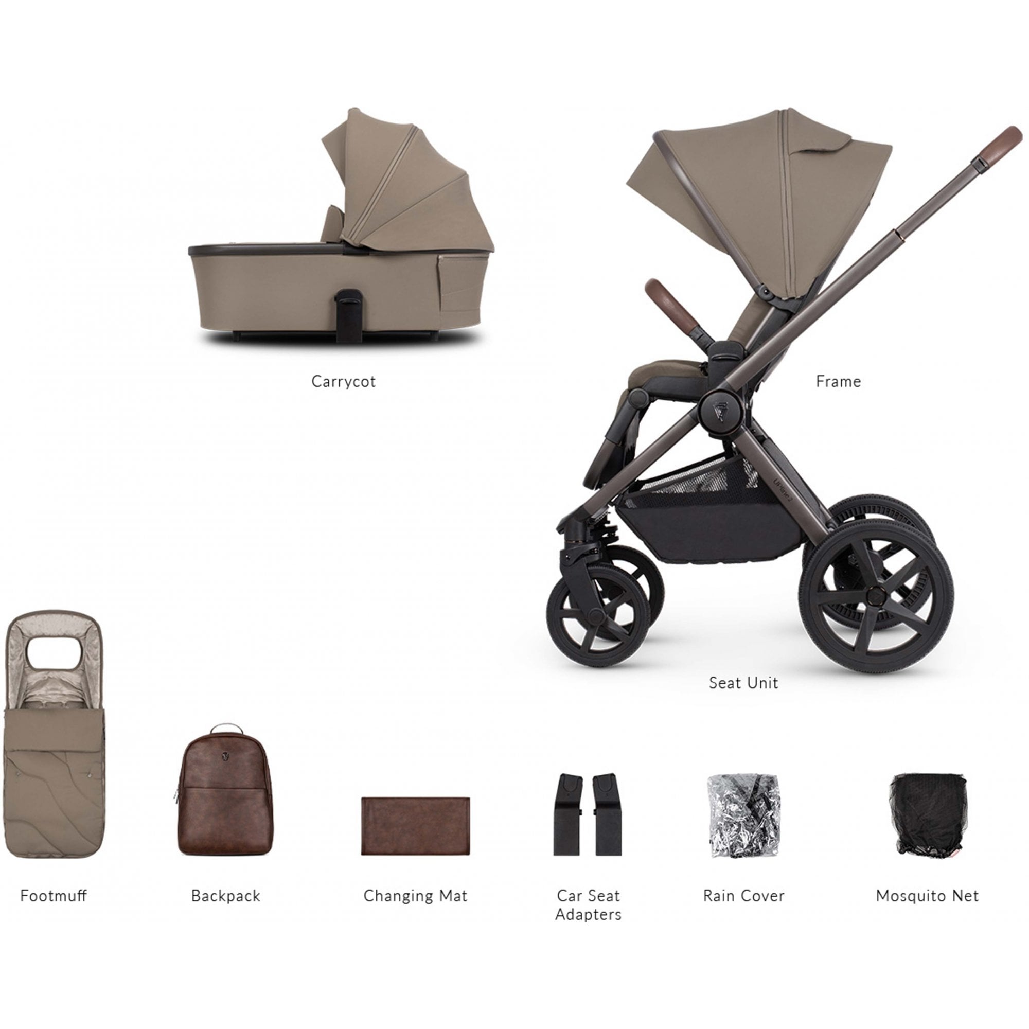 Venicci Upline 2 Special Edition 2in1 incl. Adapter Powder