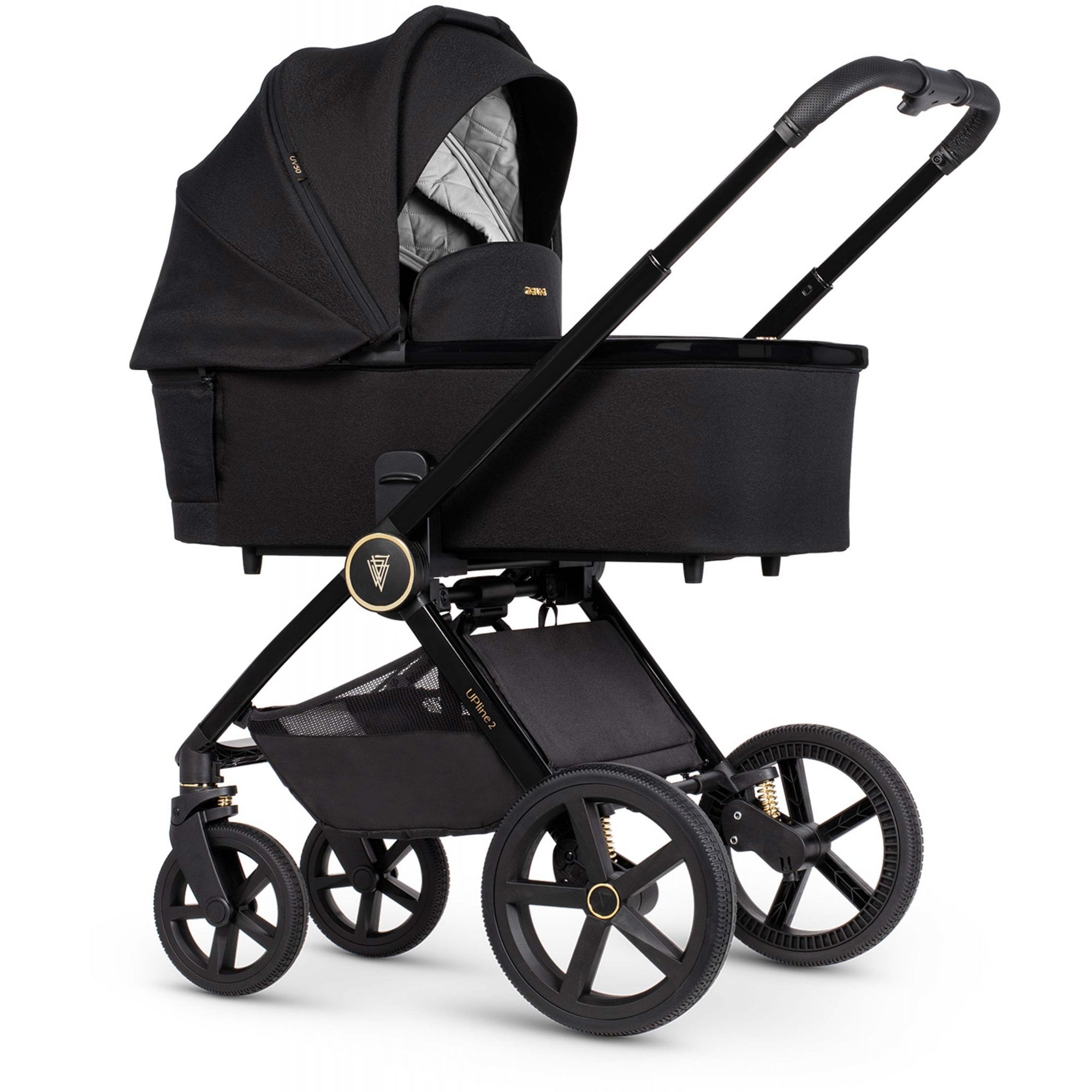 Venicci Upline 2 All Black 3in1 Travel System