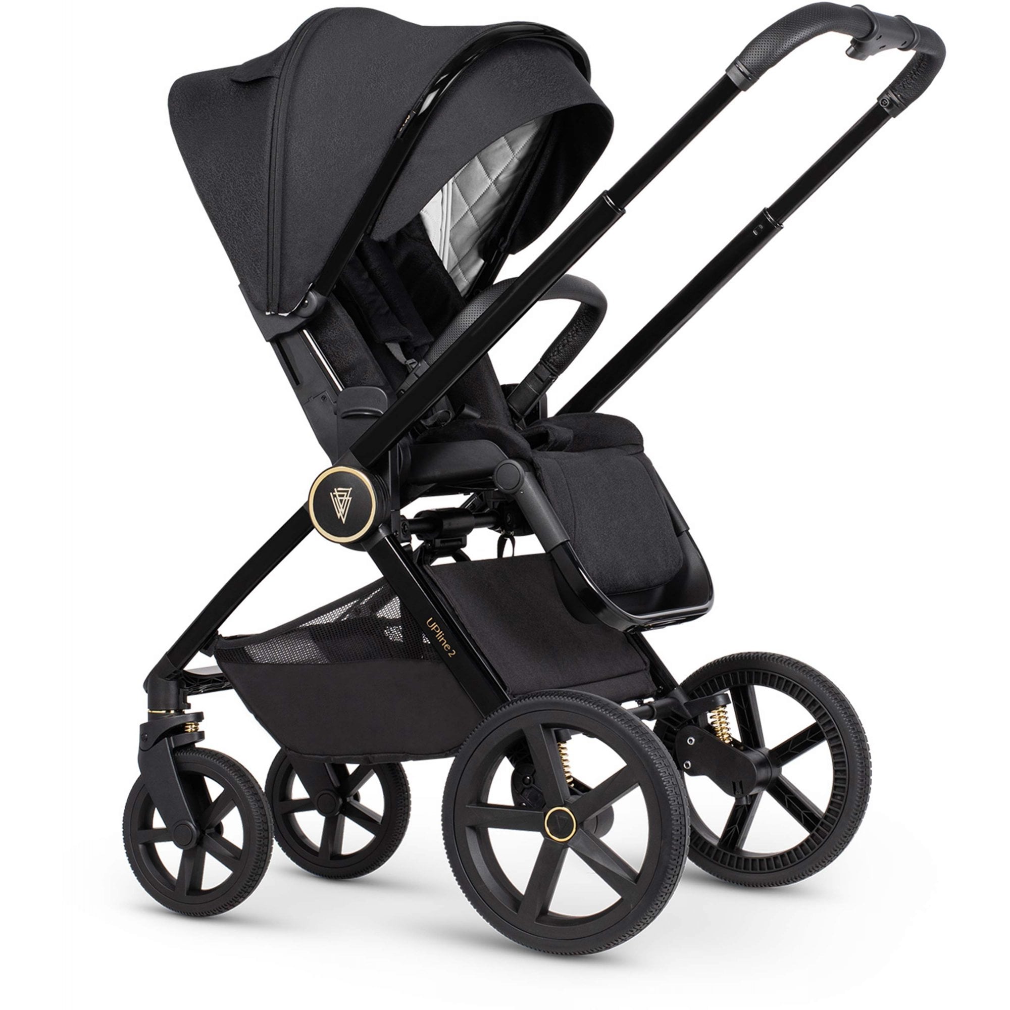 Venicci Upline 2 All Black 3in1 Travel System