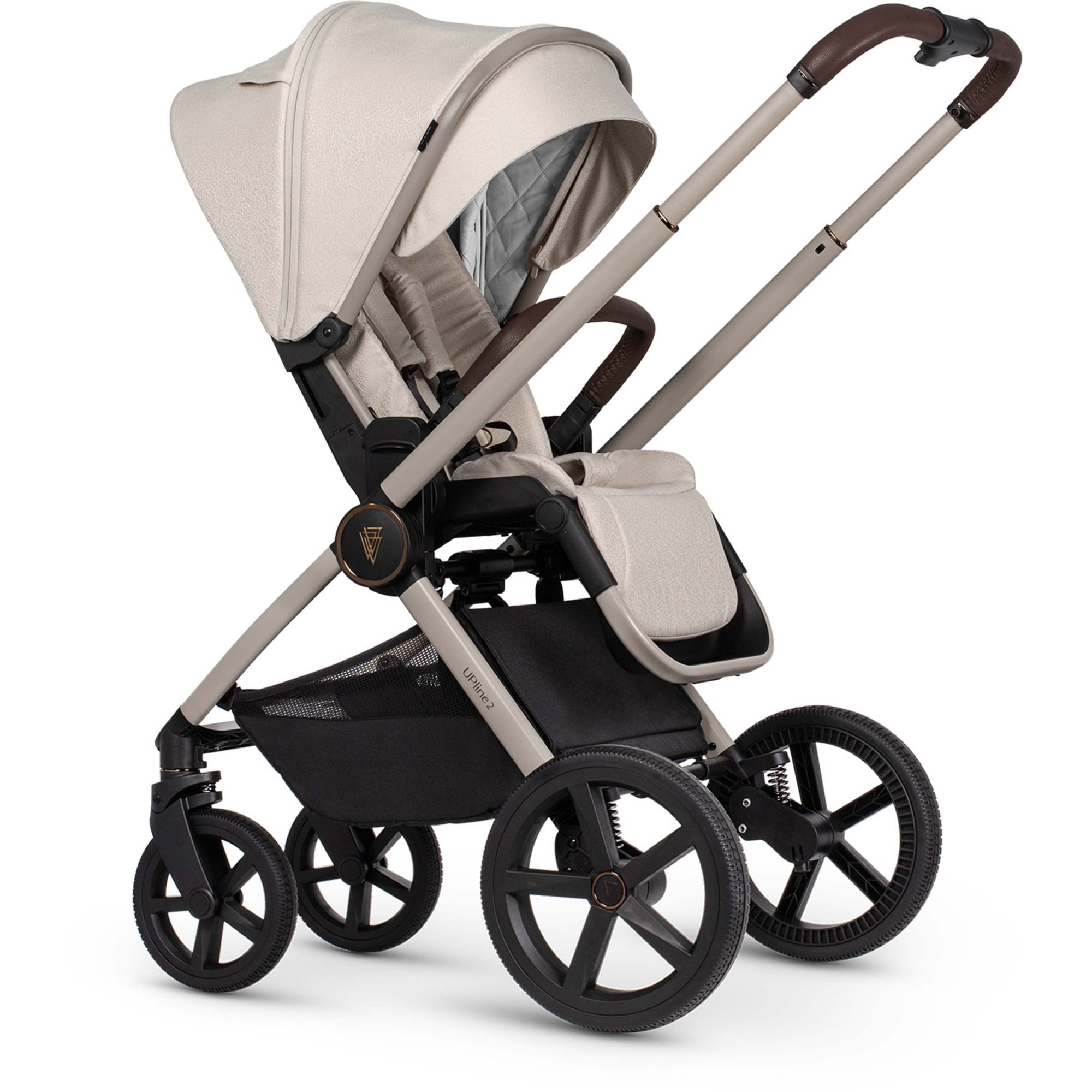 Venicci Upline 2 Stone Beige 3in1 Travel System + Taigo Beige