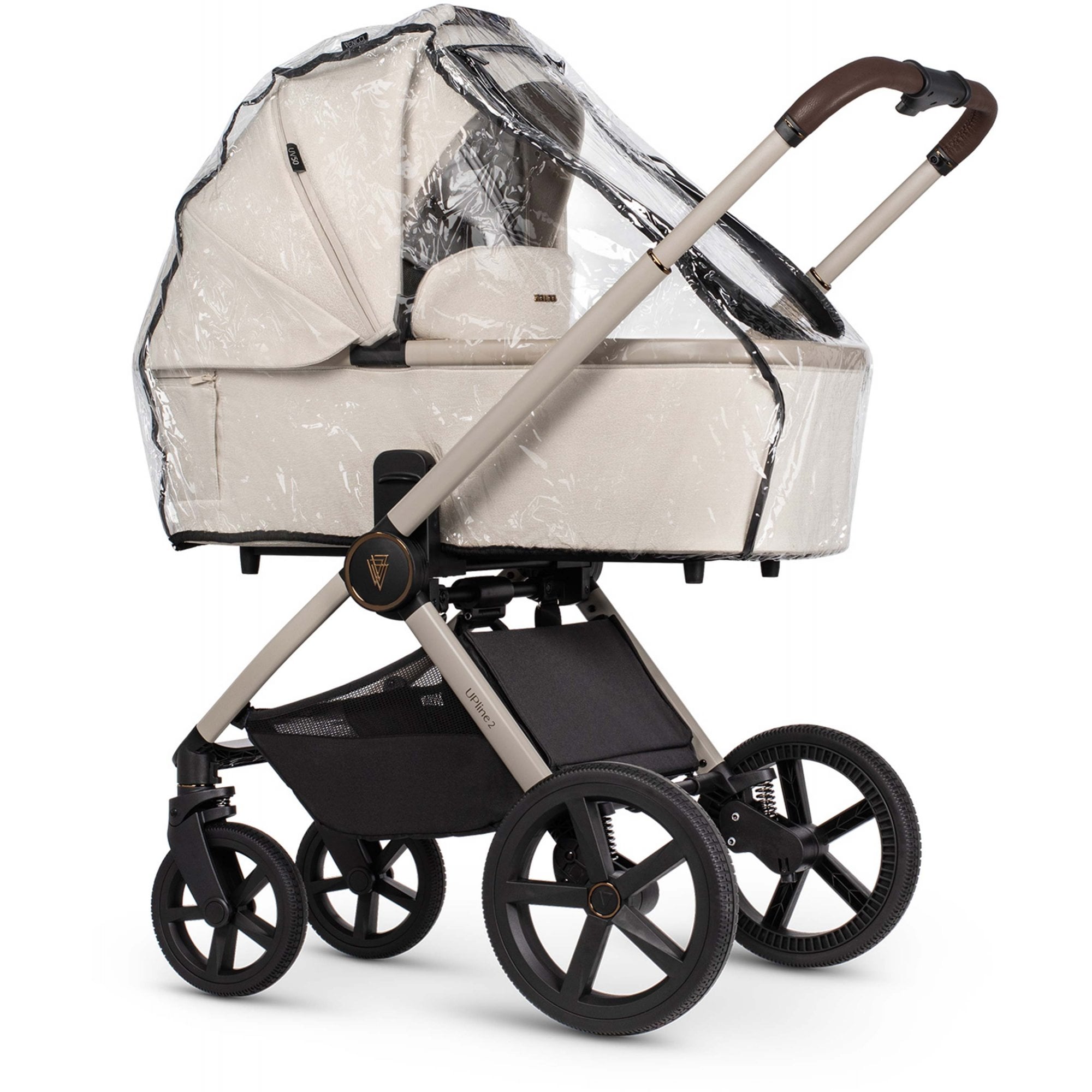 Venicci Upline 2 Stone Beige 3in1 Travel System + Taigo Beige