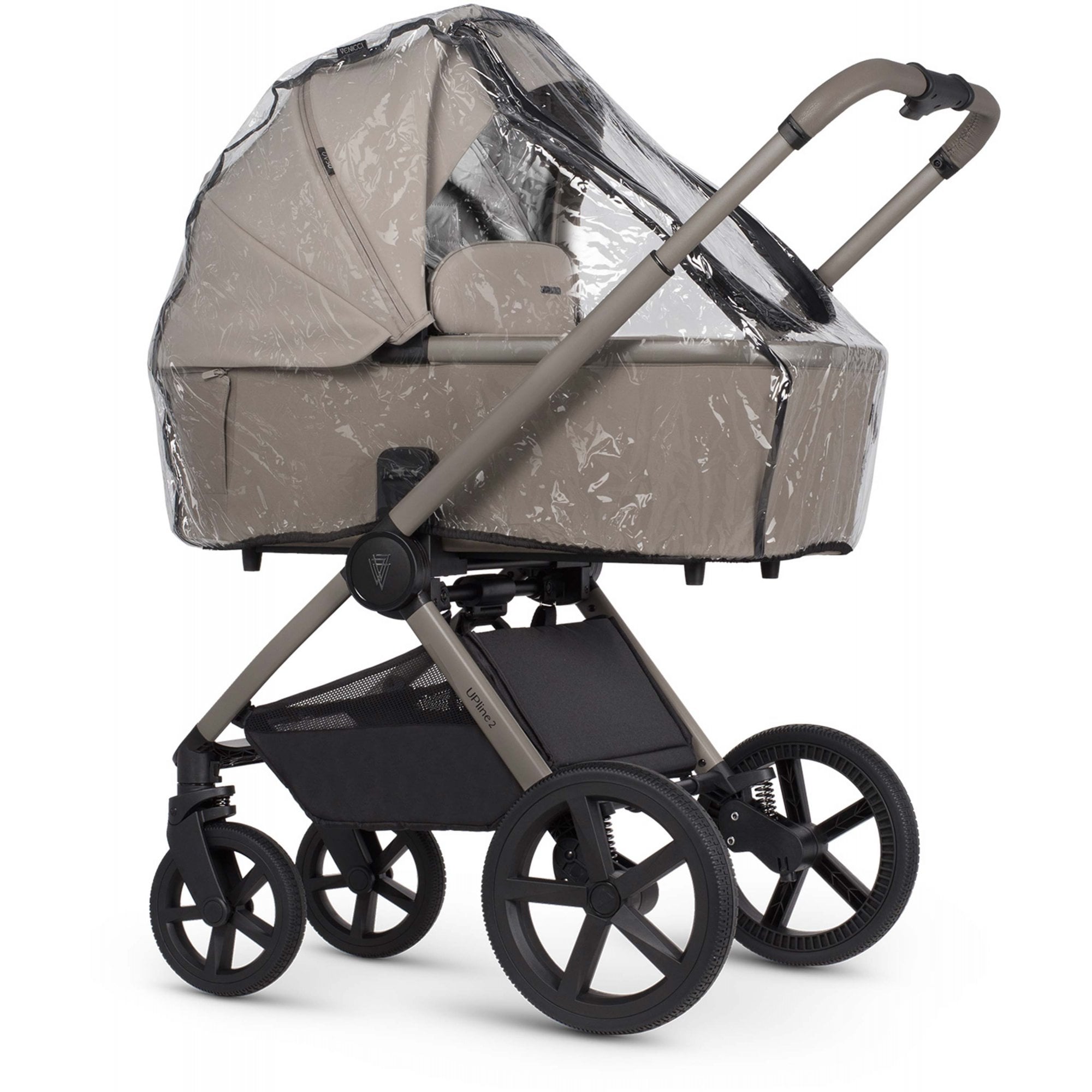 Venicci Upline 2 Taupe 3in1 Travel System + Tiago Beige
