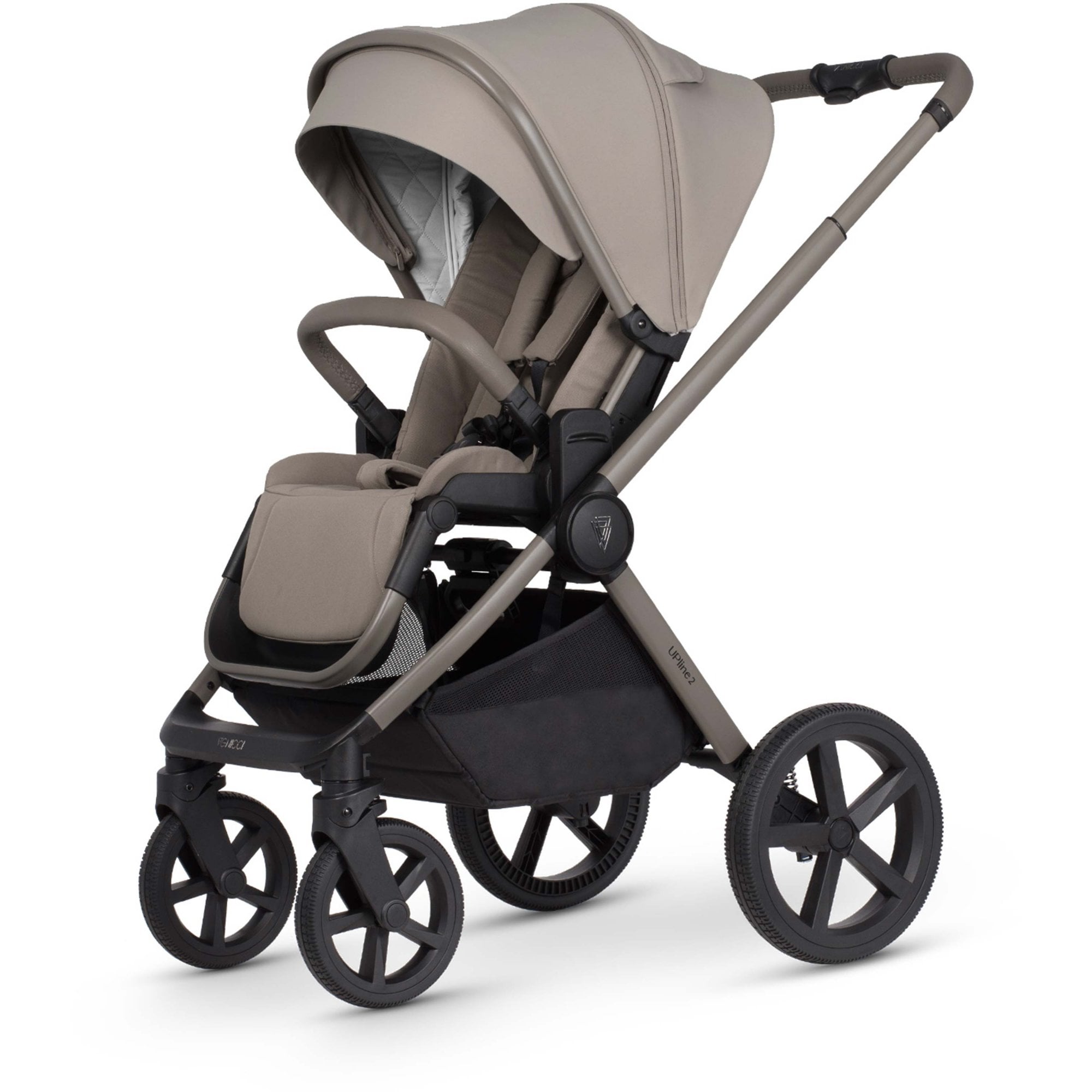 Venicci Upline 2 Taupe 3in1 Travel System + Tiago Beige & Base
