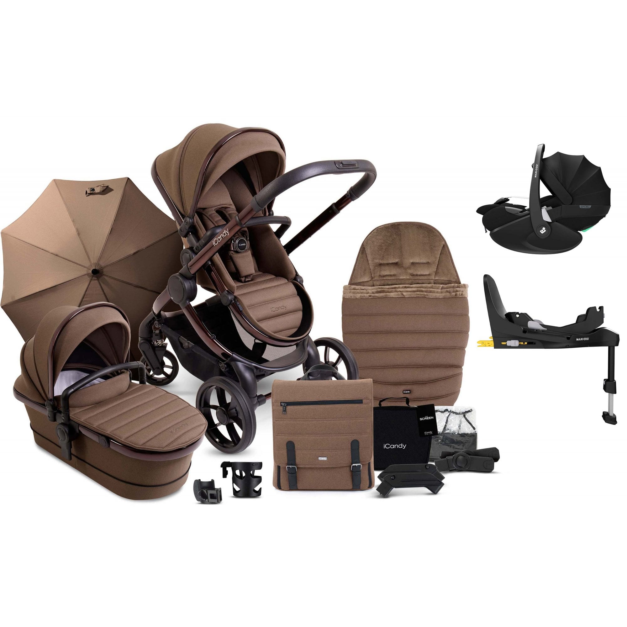 iCandy Peach 7 Complete Editions Bundle Coco + Pebble 360 Pro 2 & Base