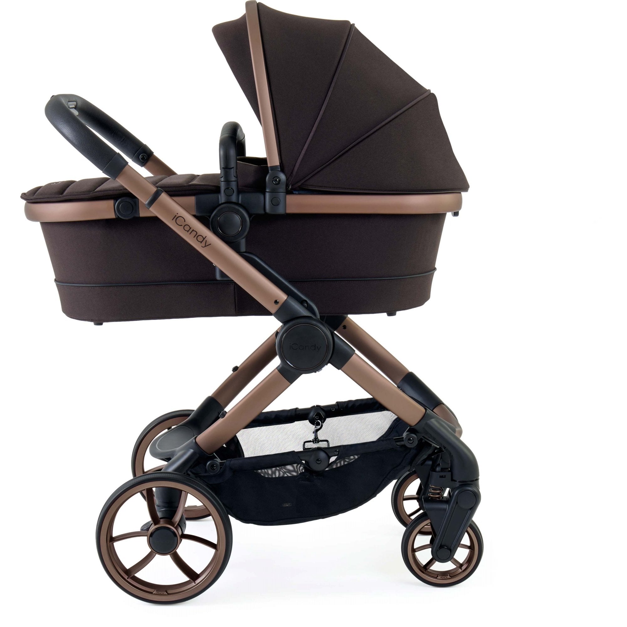 iCandy Peach 7 Editions Complete Bundle Pecan + Cabriofix & Base