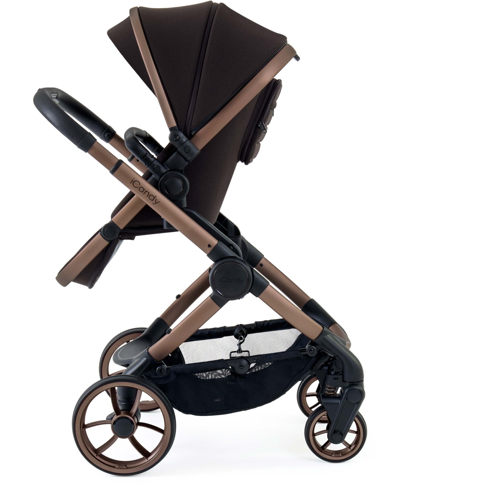 iCandy Peach 7 Complete Editions Bundle Pecan + BeSafe Go Beyond & Base