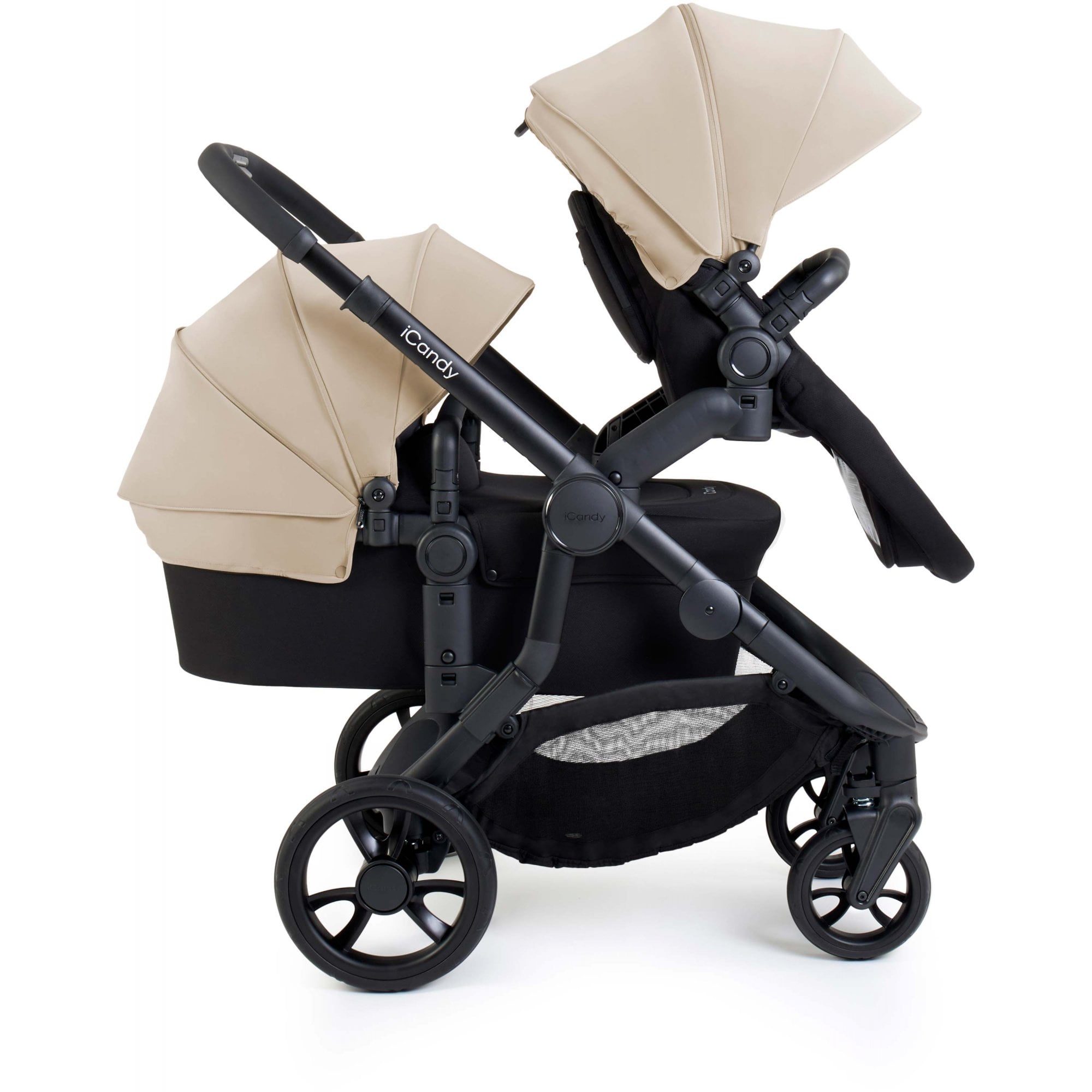 iCandy Orange 4 Pushchair Bundle Latte + Cloud T PLUS & Base