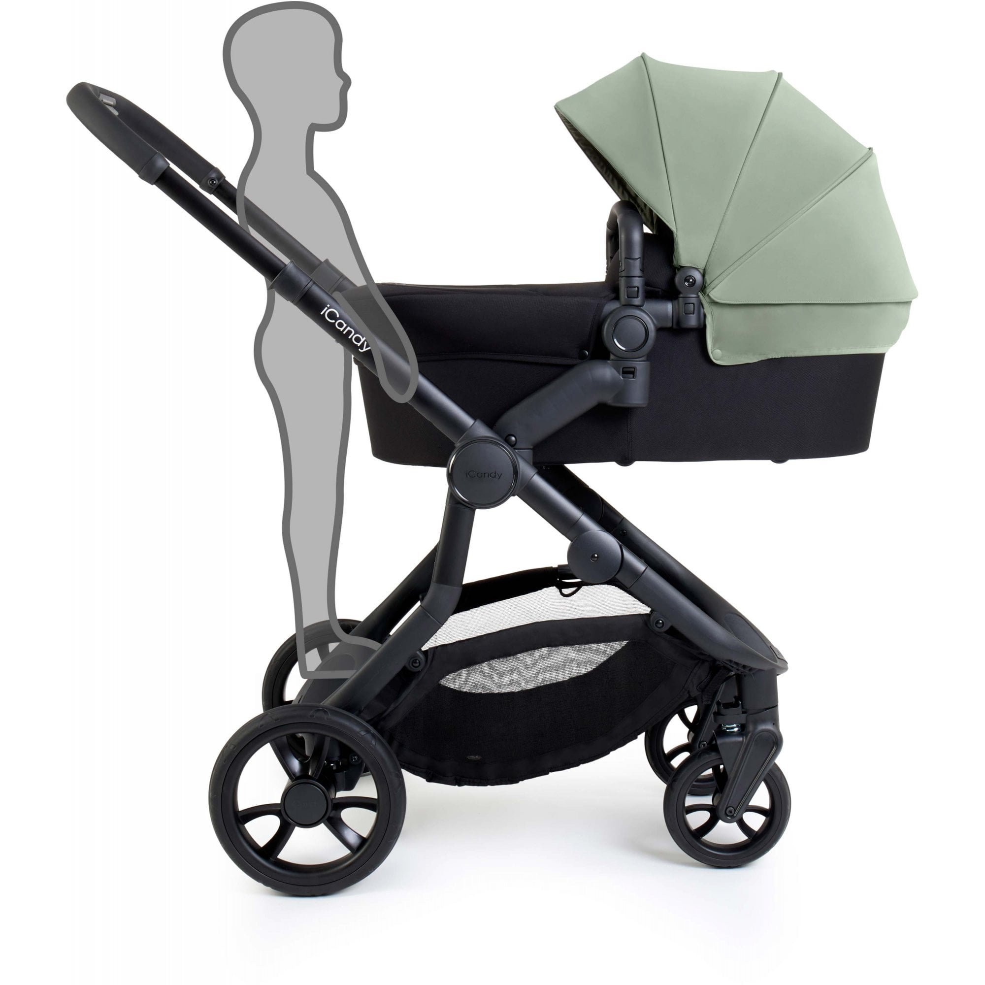 iCandy Orange 4 Pushchair Bundle Pistachio + Pebble 360 Pro 2 & Base