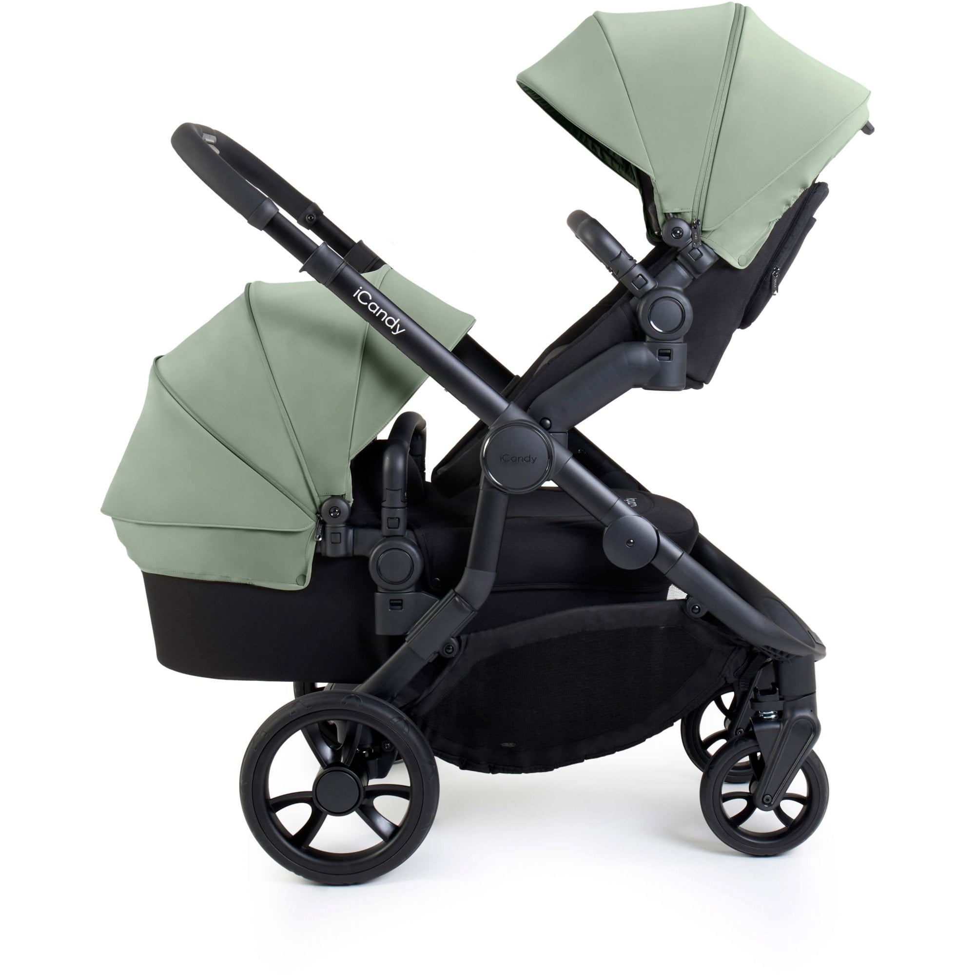 iCandy Orange 4 Pushchair Bundle Pistachio + Cabriofix & Base