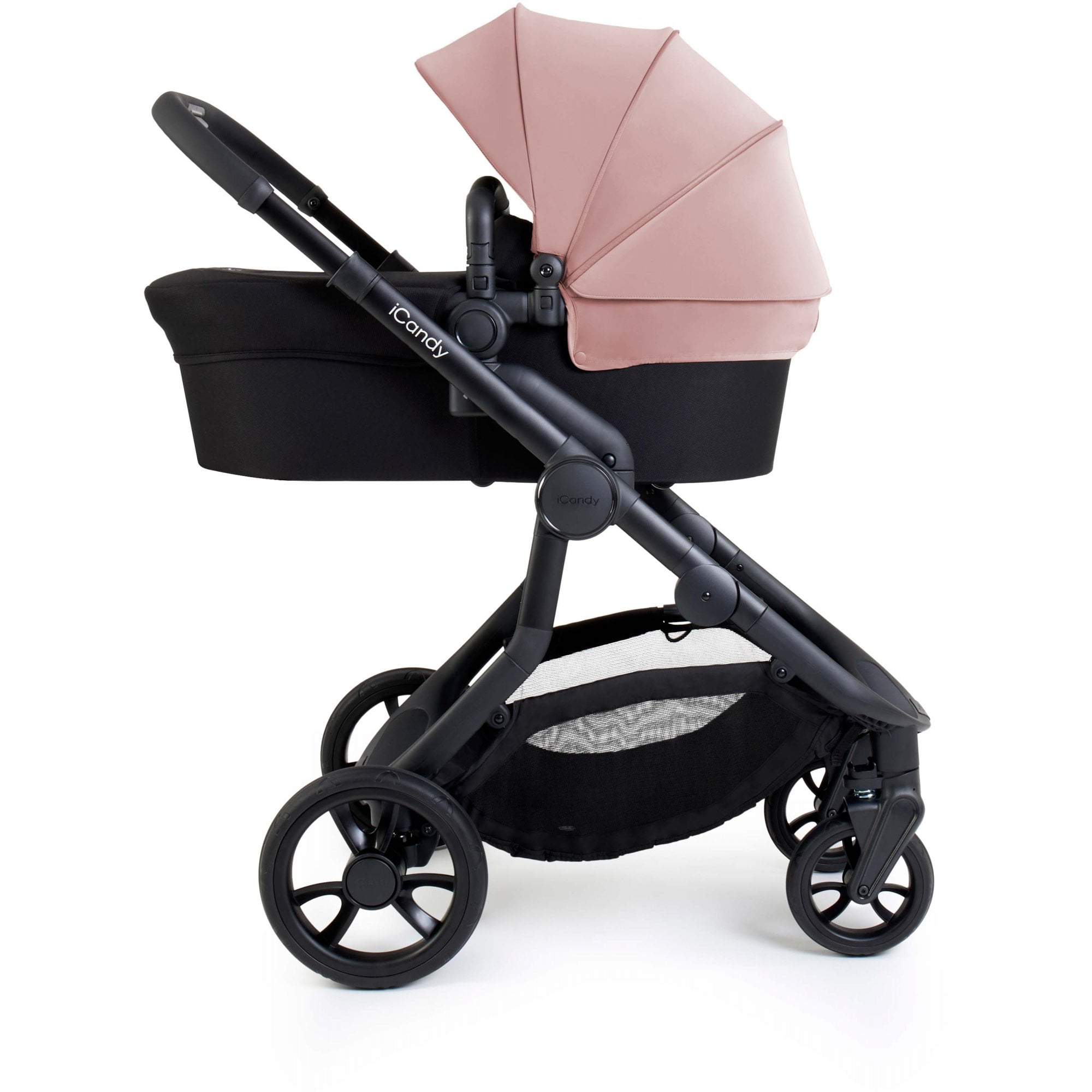 iCandy Orange 4 Pushchair Bundle Rose + Cabriofix & Base