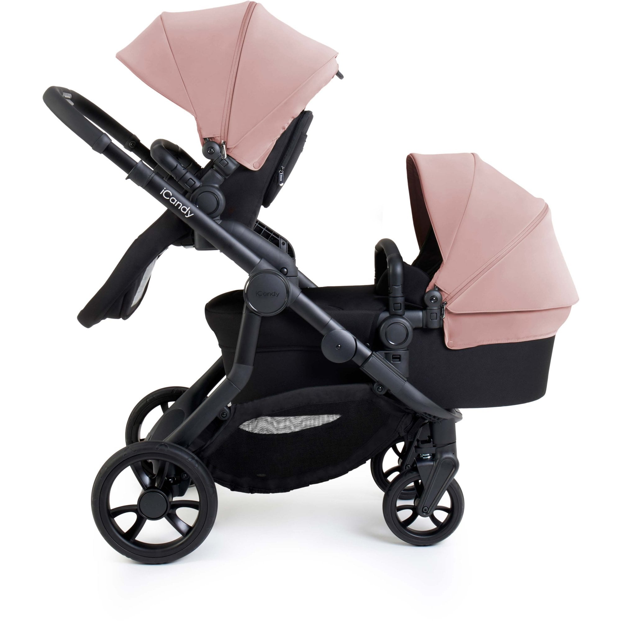 iCandy Orange 4 Pushchair Bundle Rose + Cloud T PLUS & Base