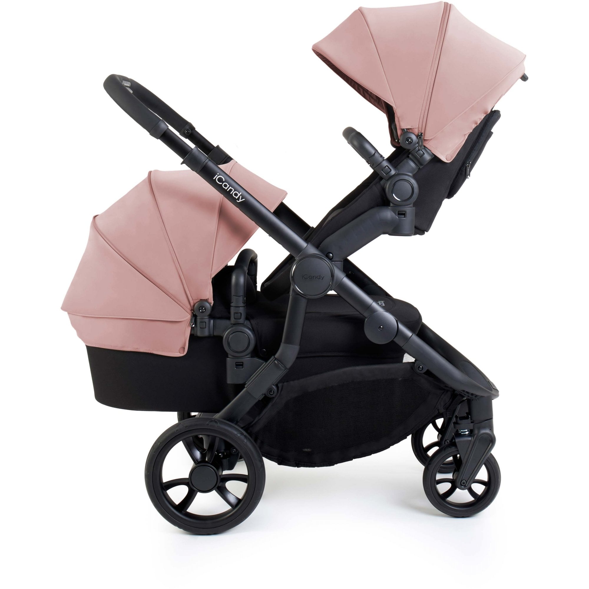 iCandy Orange 4 Pushchair Bundle Rose + Cabriofix & Base