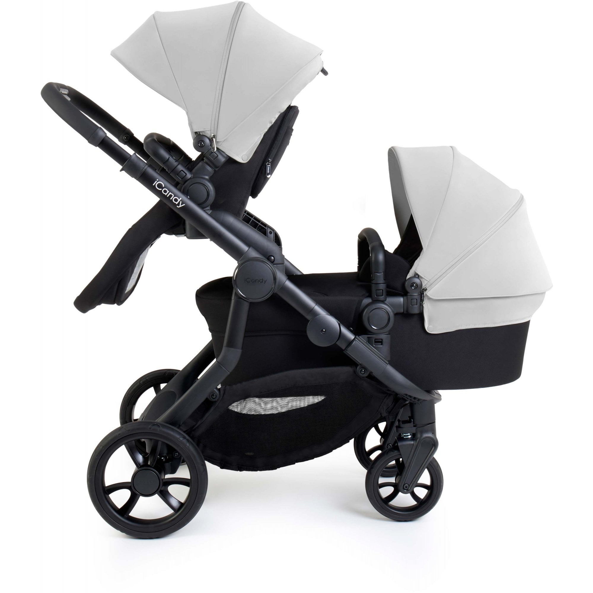 ICandy Orange 4 Pushchair Bundle Glacier + Cabriofix & Base