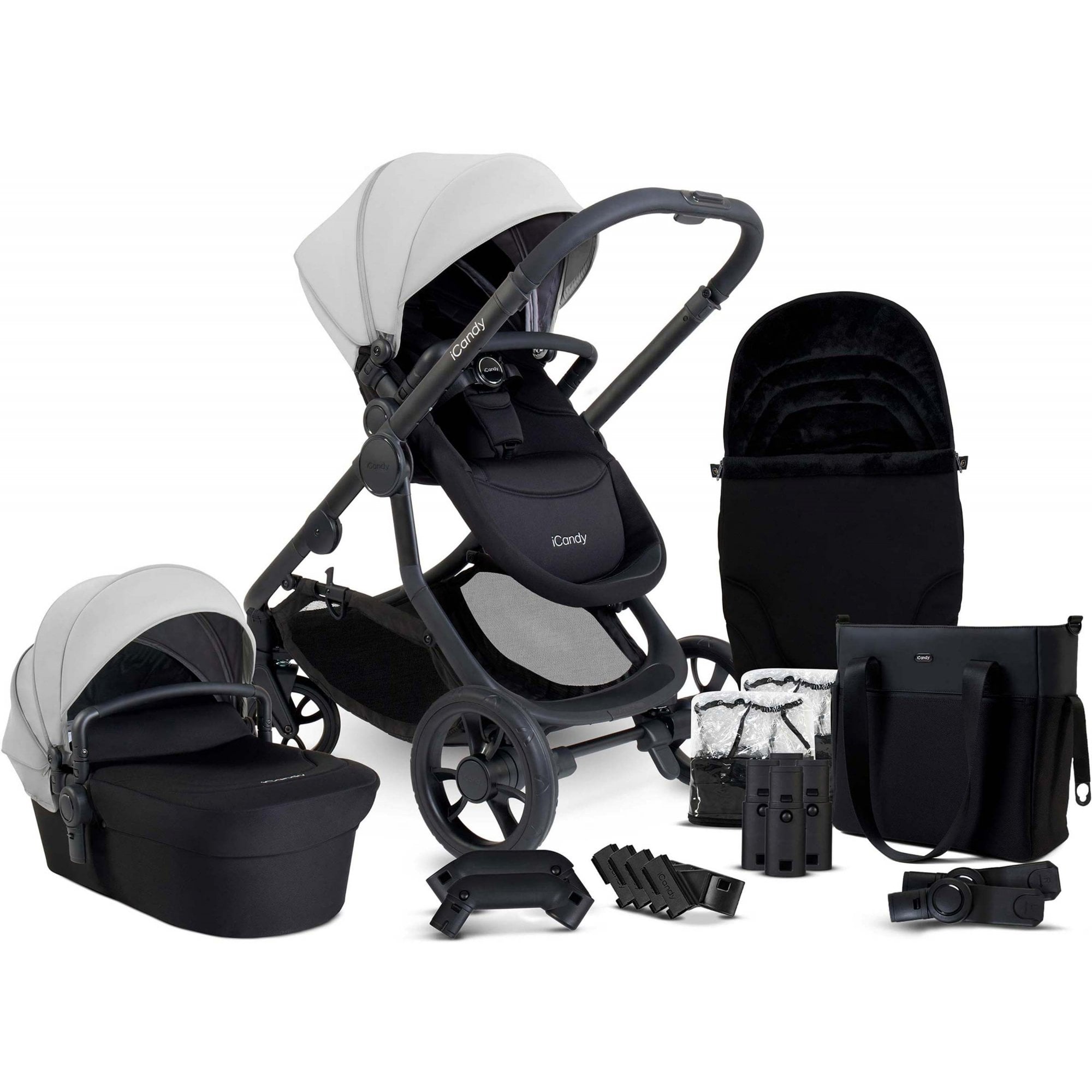 iCandy Orange 4 Pushchair Bundle Glacier