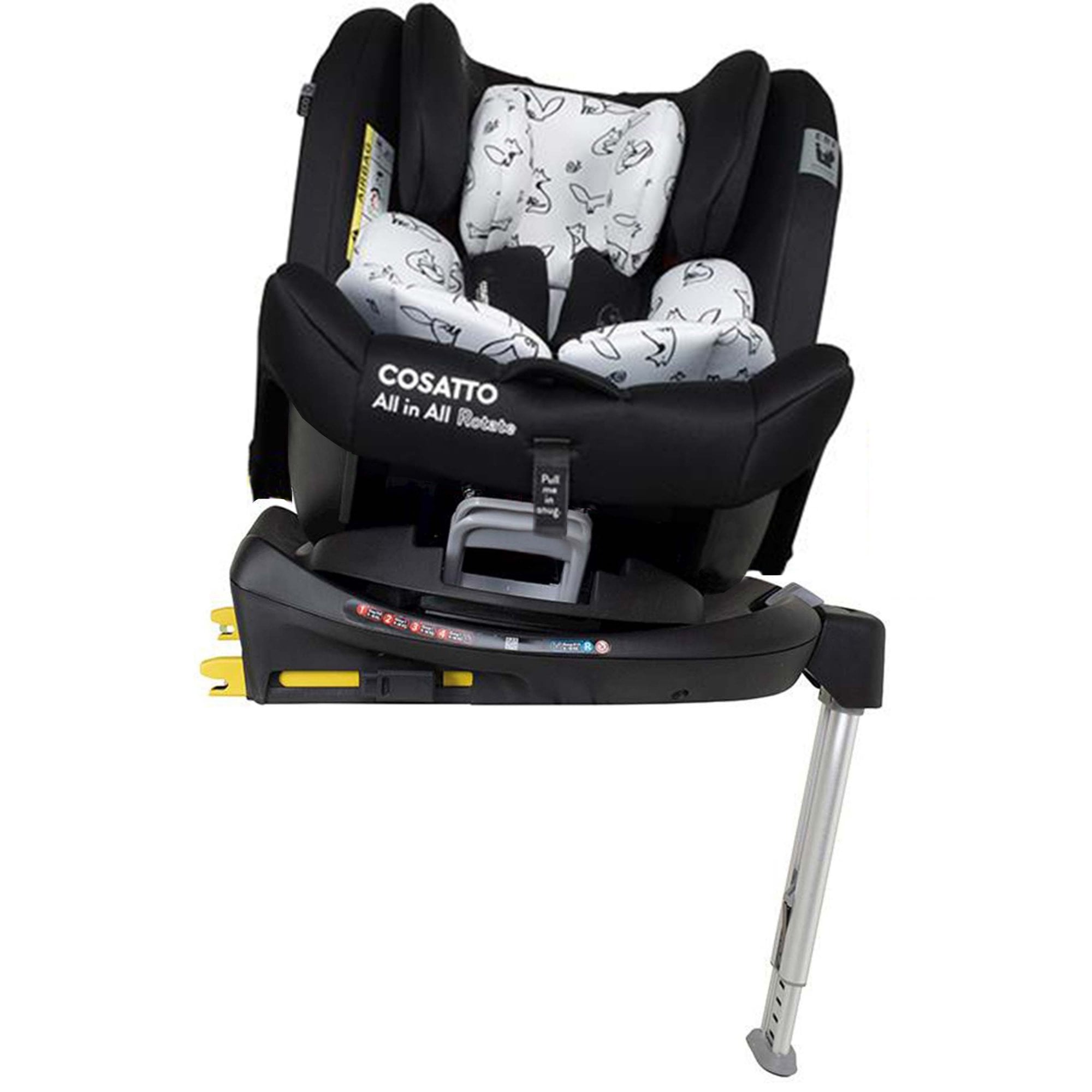 Cosatto All In All 360 Rotate Group 0+1/2/3 Isofix Car Seat Foxed