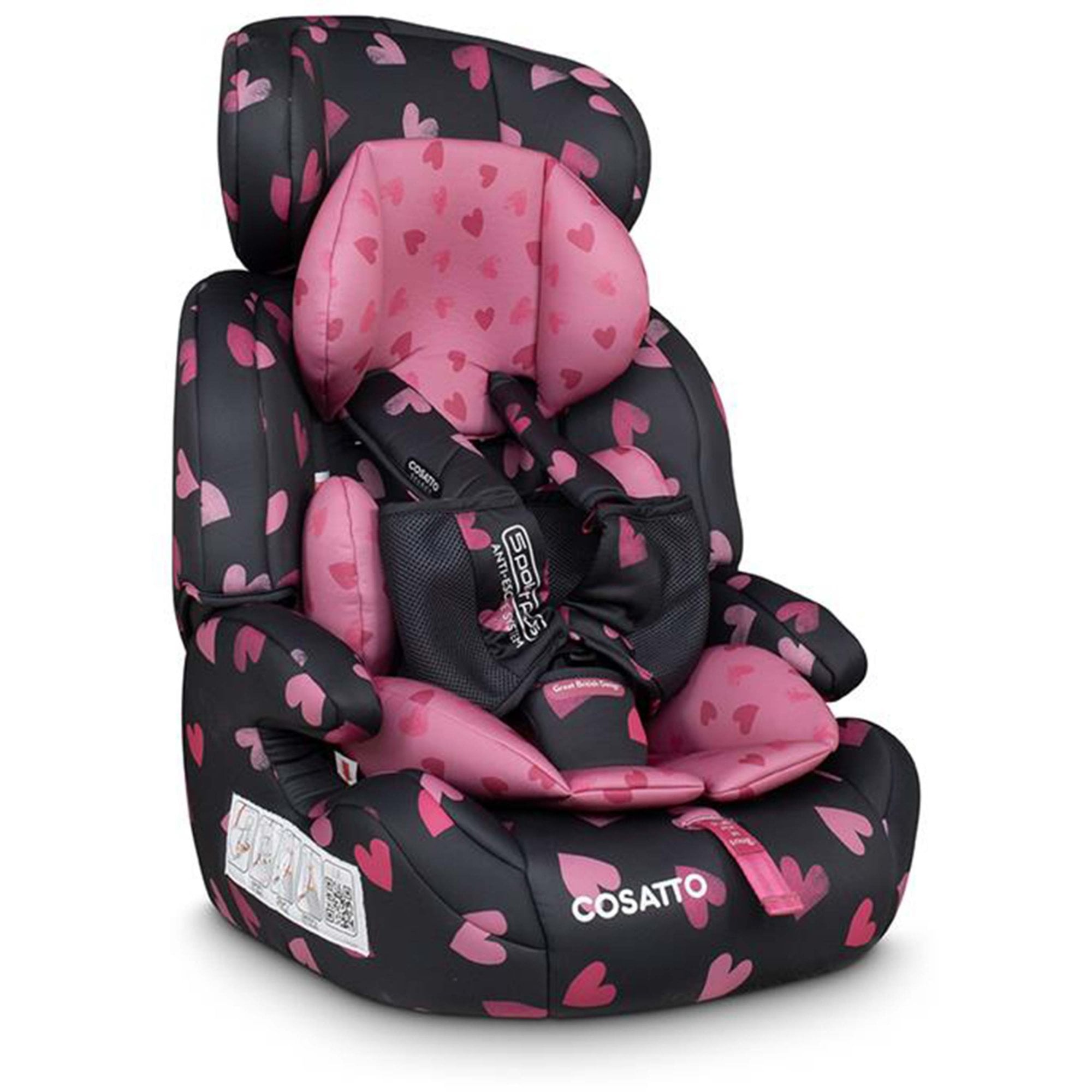 Cosatto Zoomi Group 123 Car Seat Charcoal Lighthearted