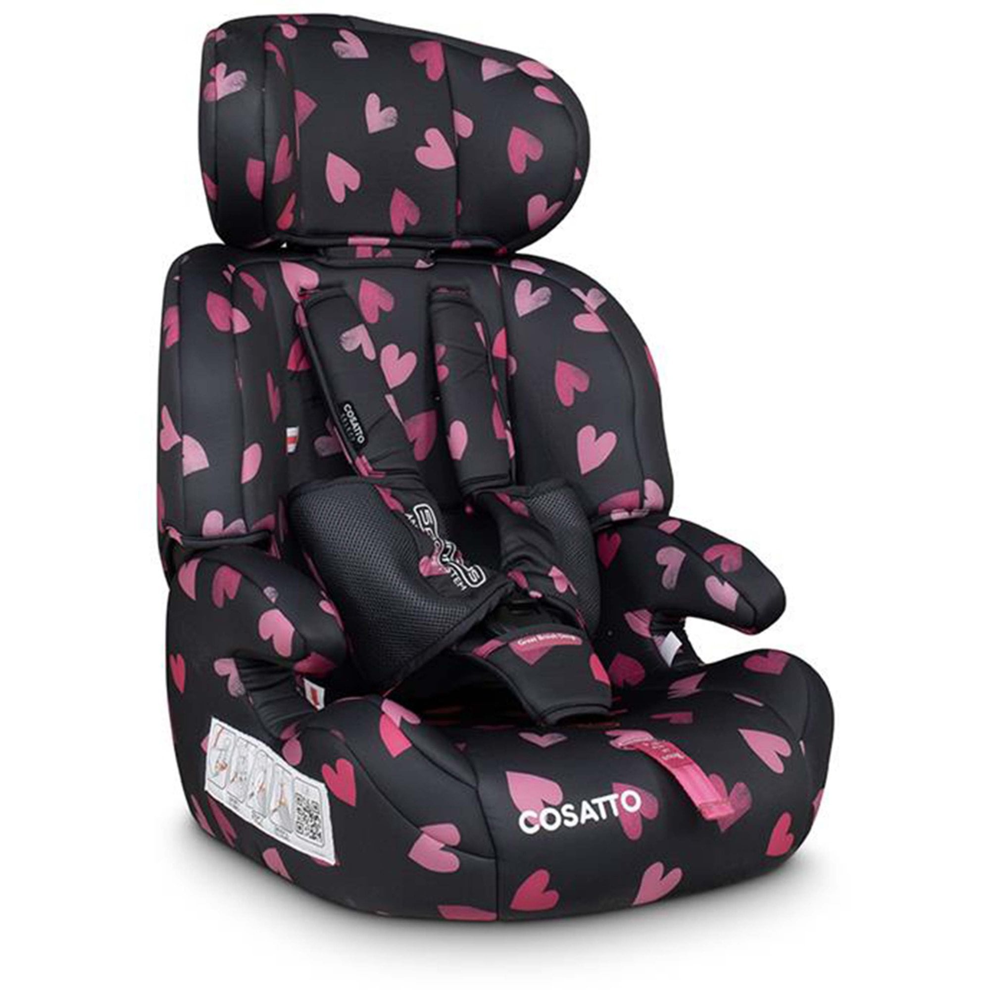 Cosatto Zoomi Group 123 Car Seat Charcoal Lighthearted