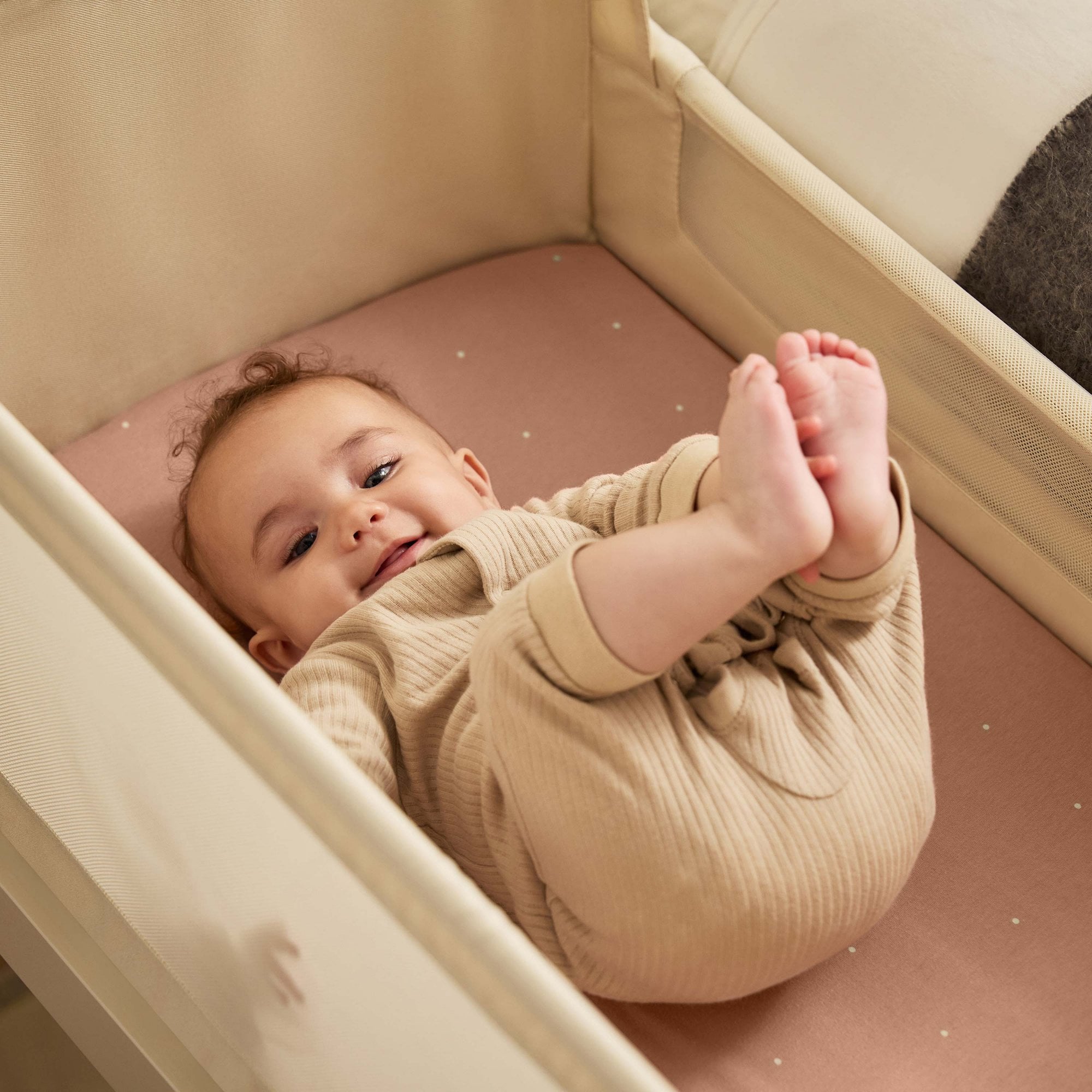 Snuz Snuzpod 5 Bedside Crib Cashmere