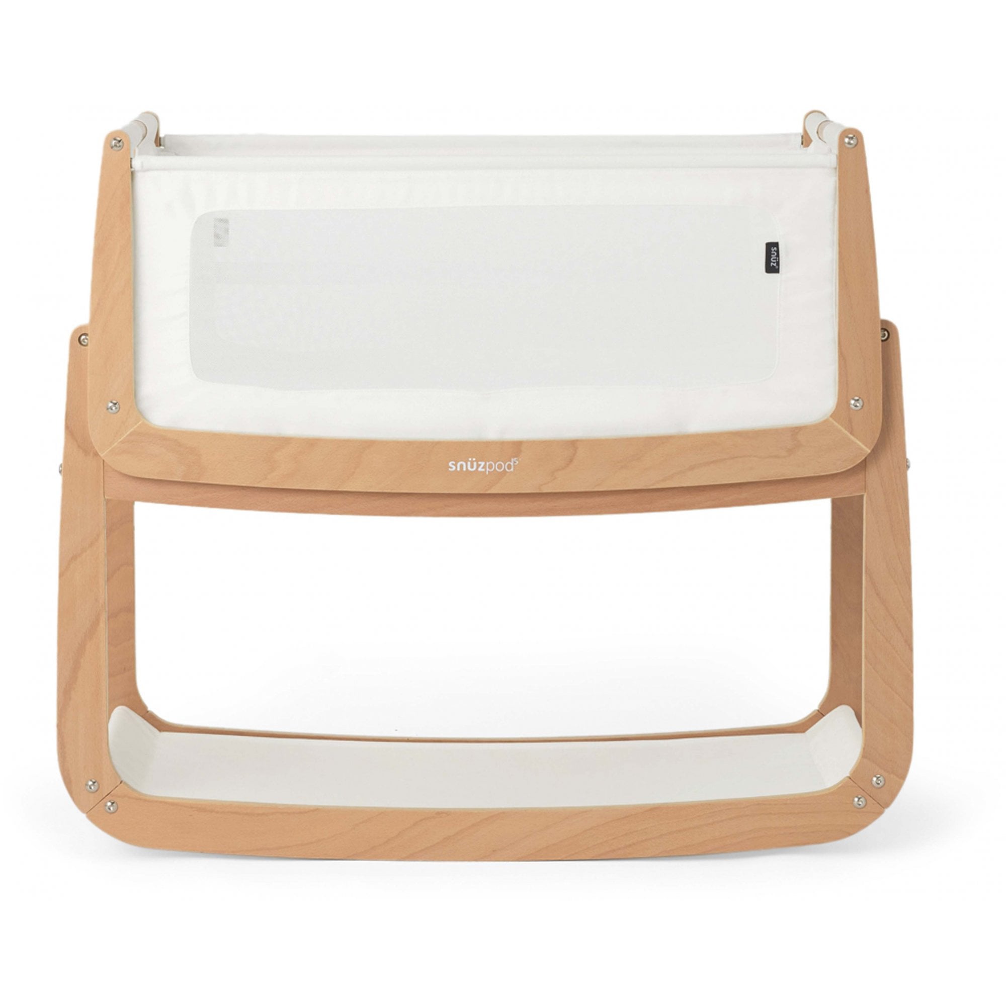 Snuz Snuzpod 5 Bedside Crib Natural