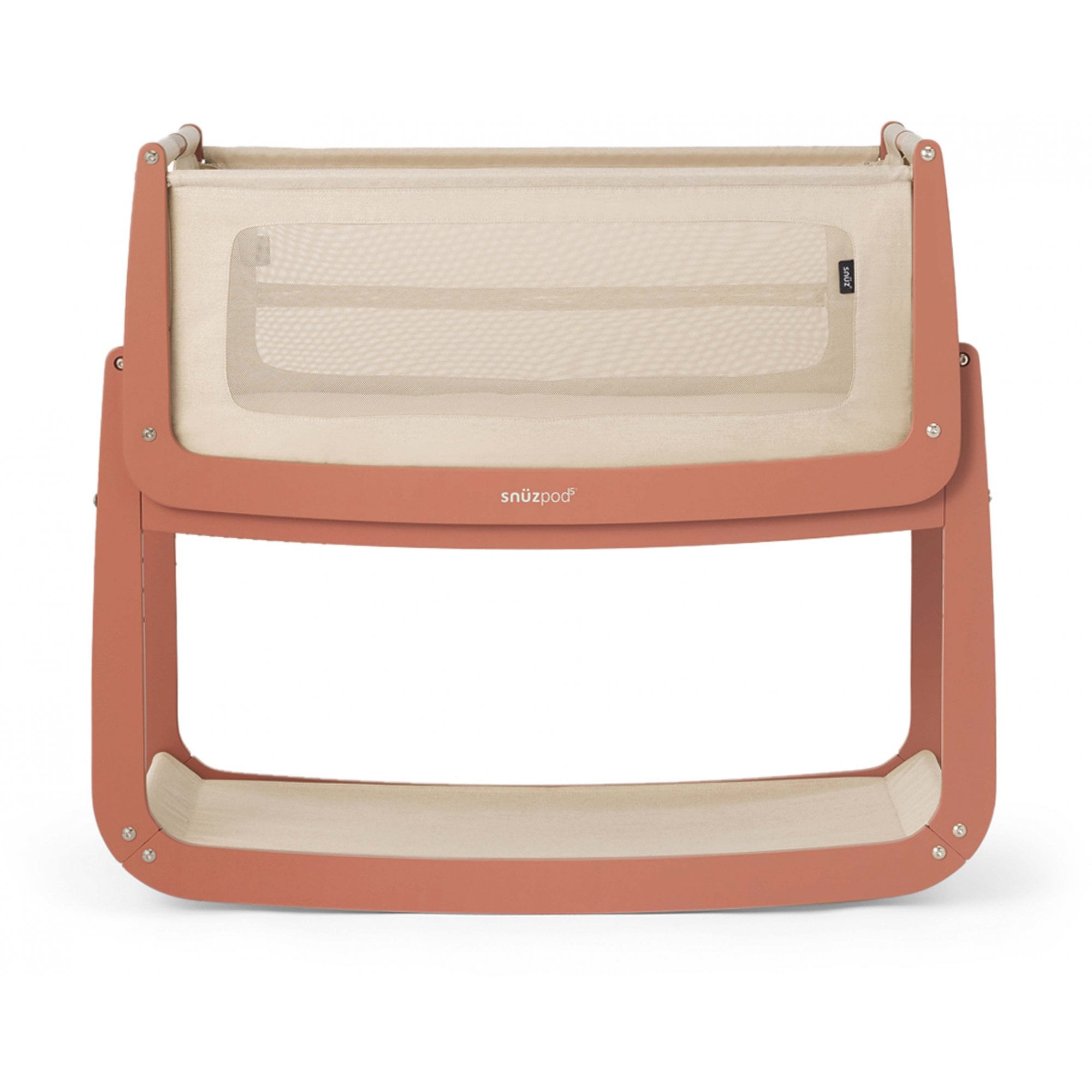 Snuz Snuzpod 5 Bedside Crib Terracotta
