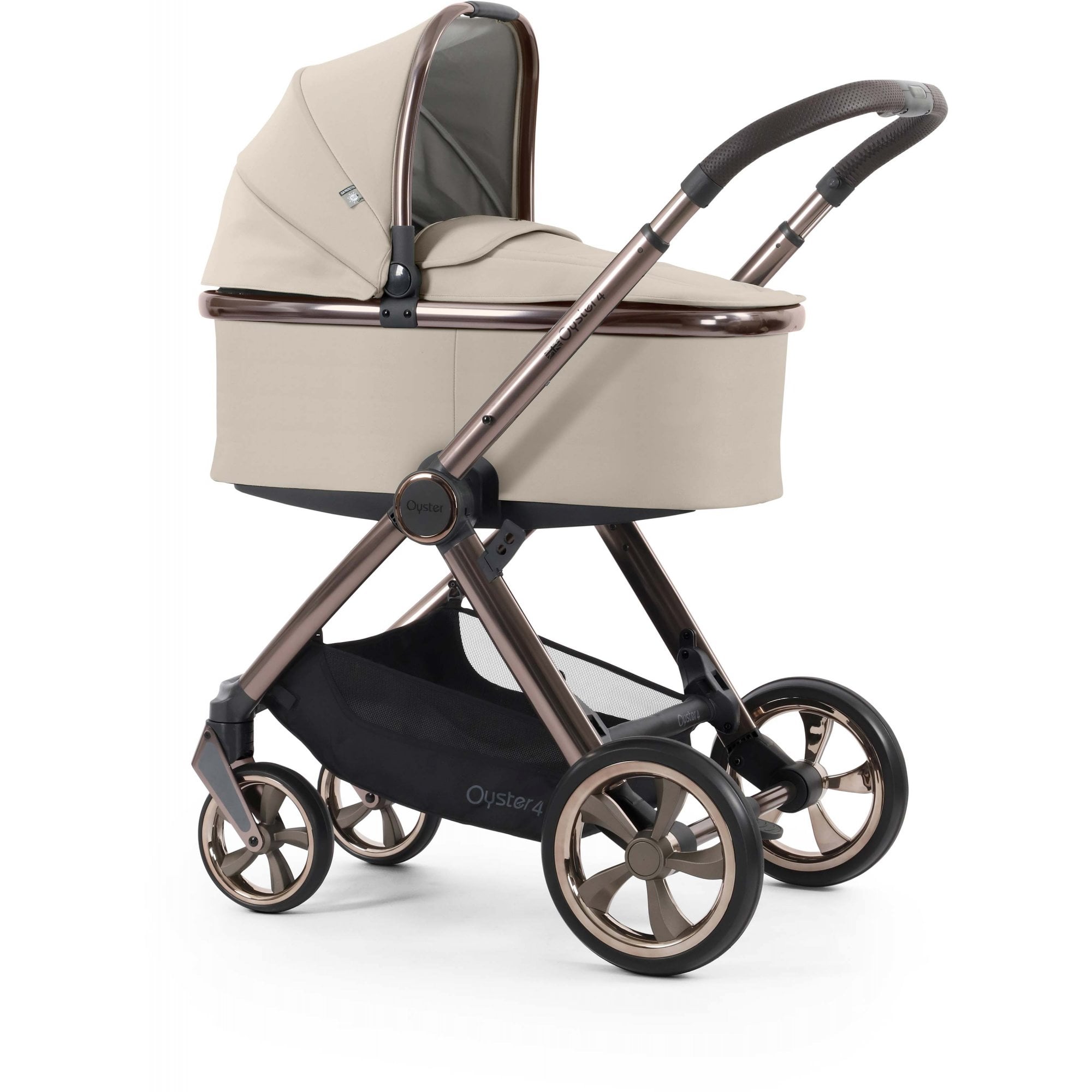 Oyster 4 Essential Bundle Buttermilk + Cabriofix Car Seat