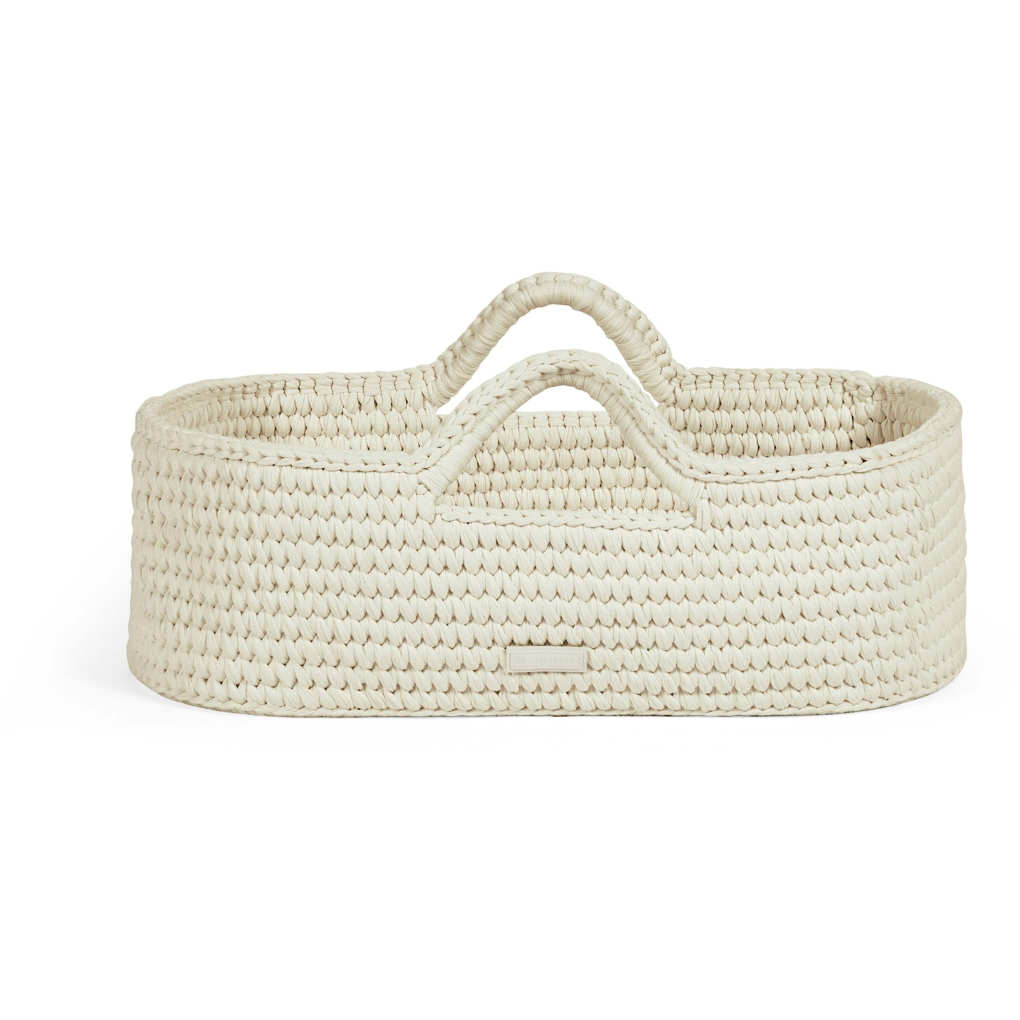 Ickle Bubba Nova Moses Basket Cloud & White Stand