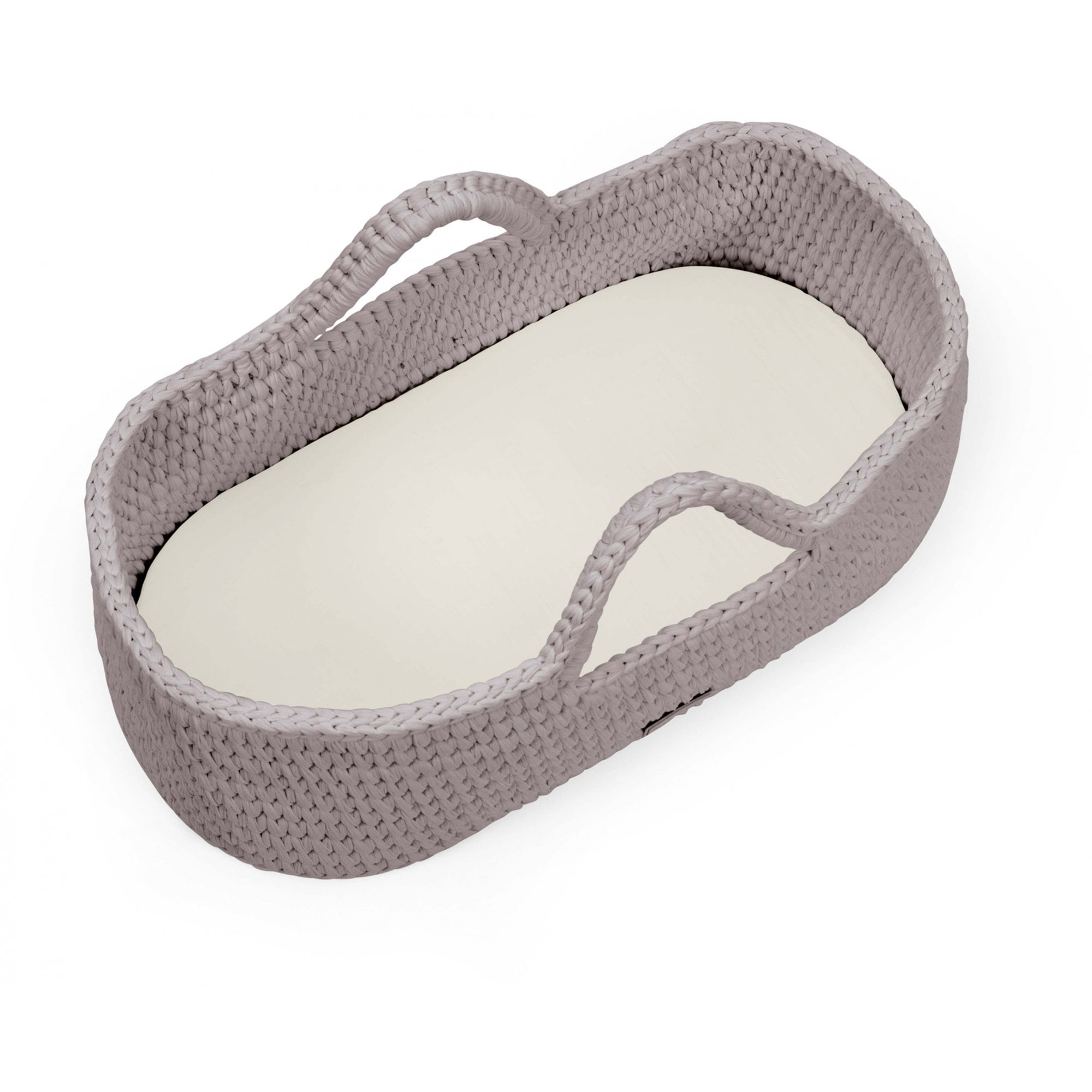 Ickle Bubba Nova Moses Basket Tawny & White Stand