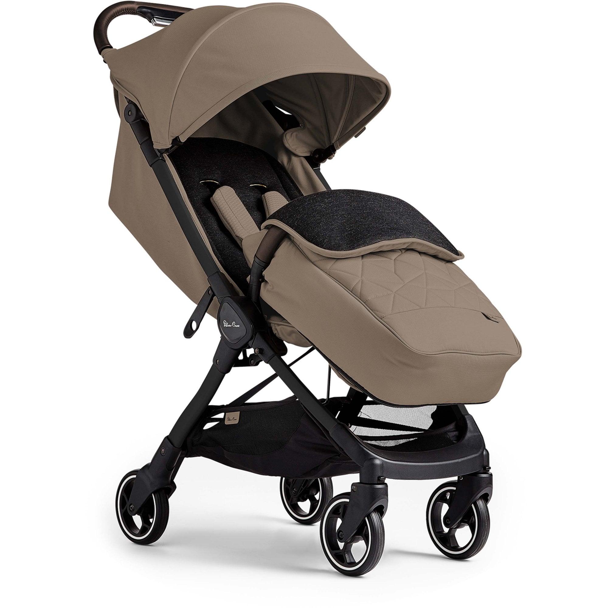 Silver Cross Clic 2 Stroller Cobble + Footmuff
